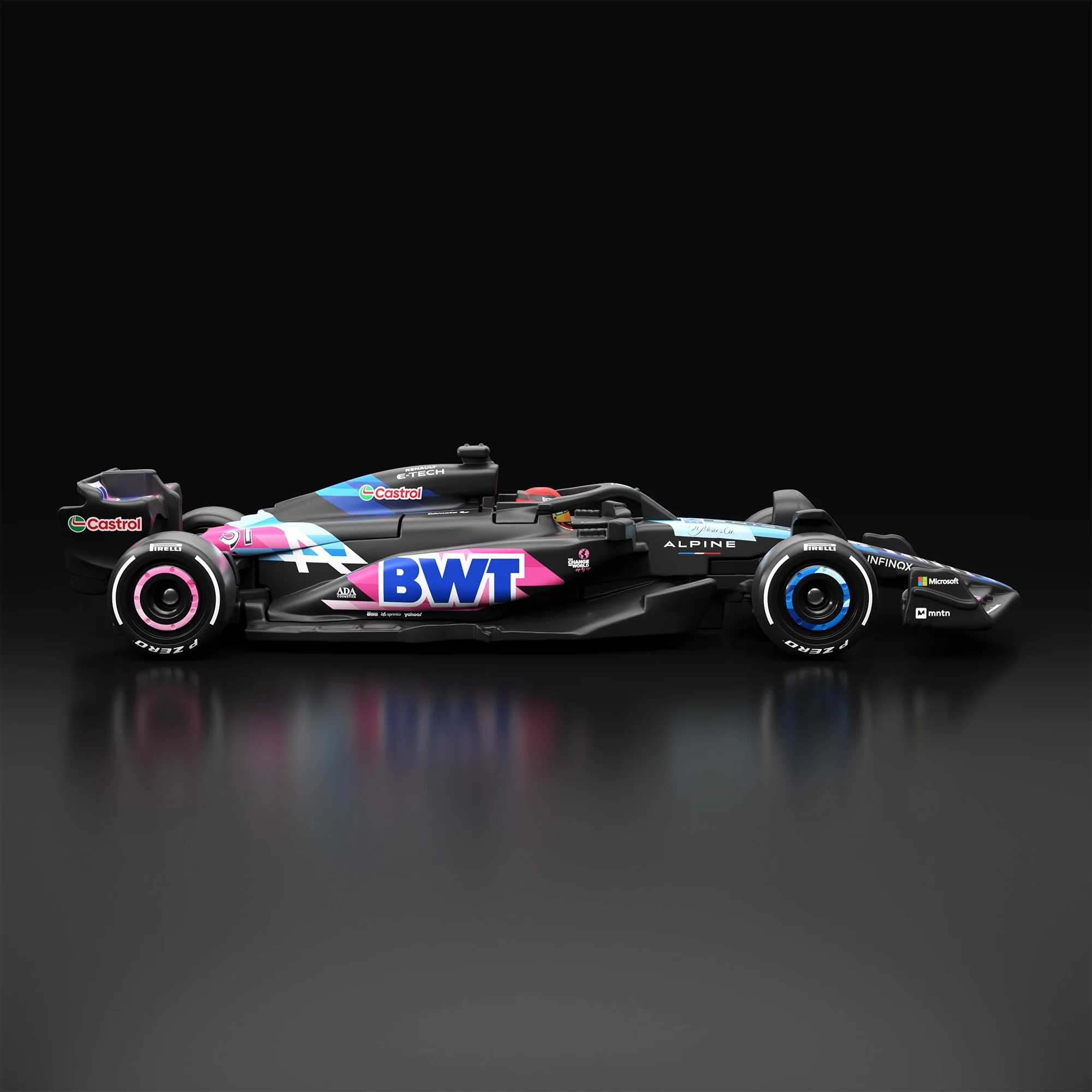 Hot Wheels F1 Series: 2024 BWT Alpine F1 Team A524 Car #31 - Image 4