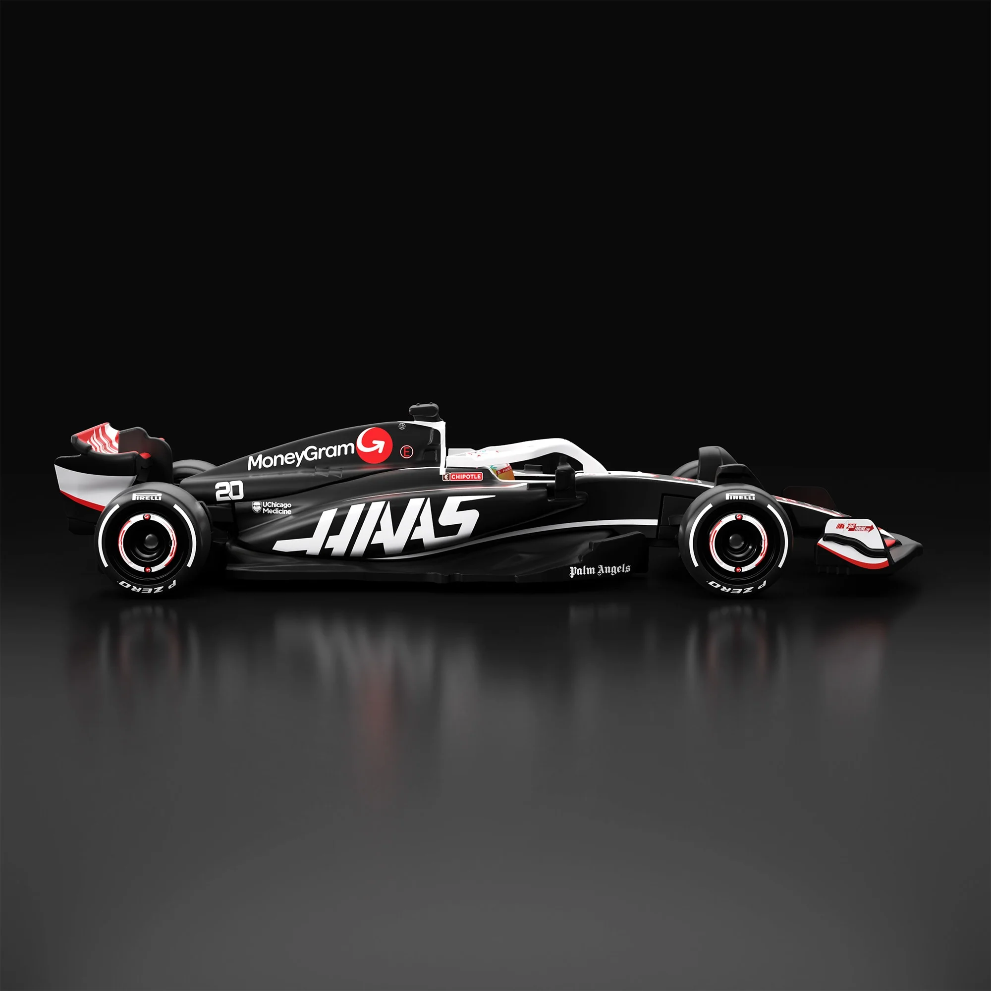 Hot Wheels F1 Series: 2024 MoneyGram Haas F1 Team VF-24 Car #20 - Image 4