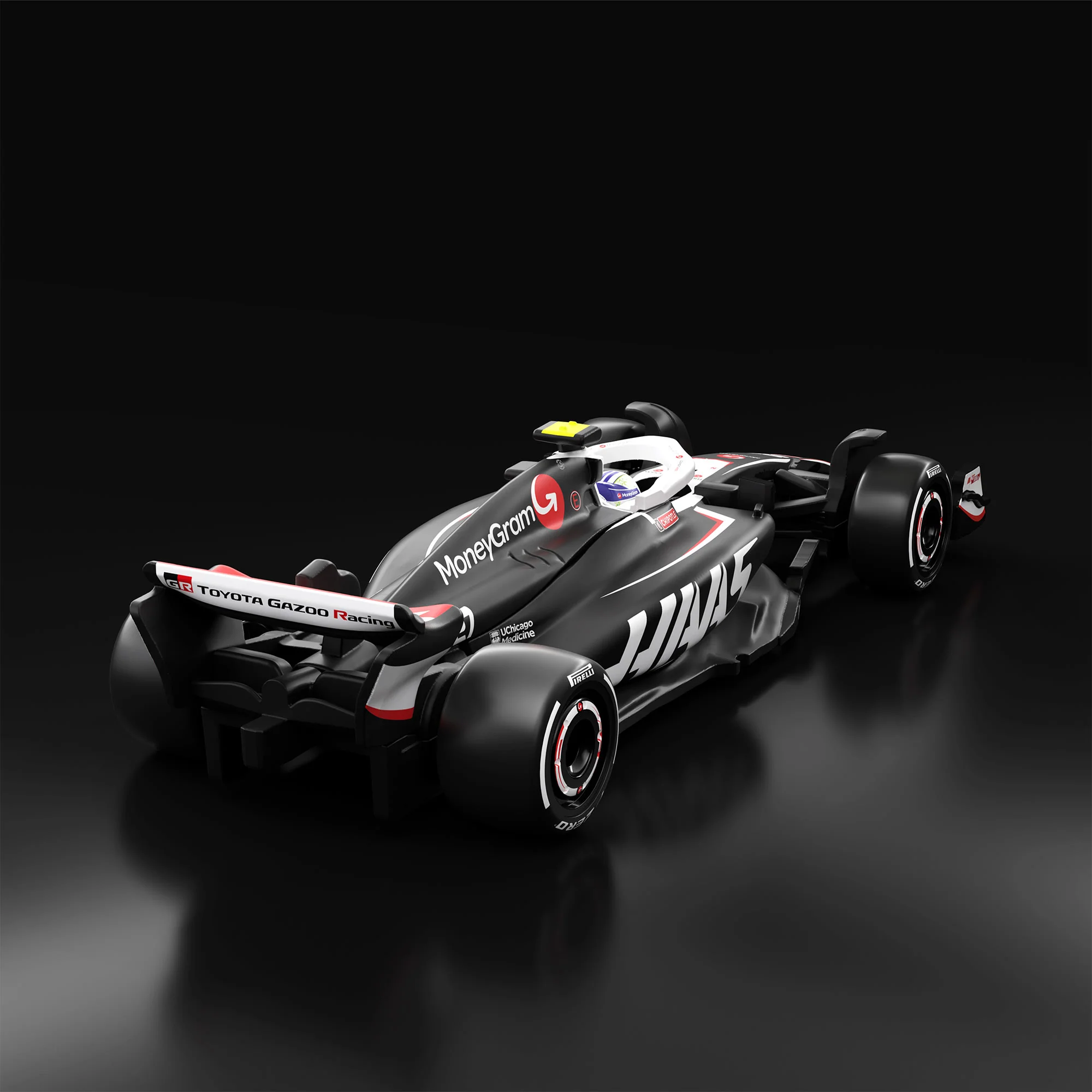 Hot Wheels F1 Series: 2024 MoneyGram Haas F1 Team VF-24 Car #27 - Image 3