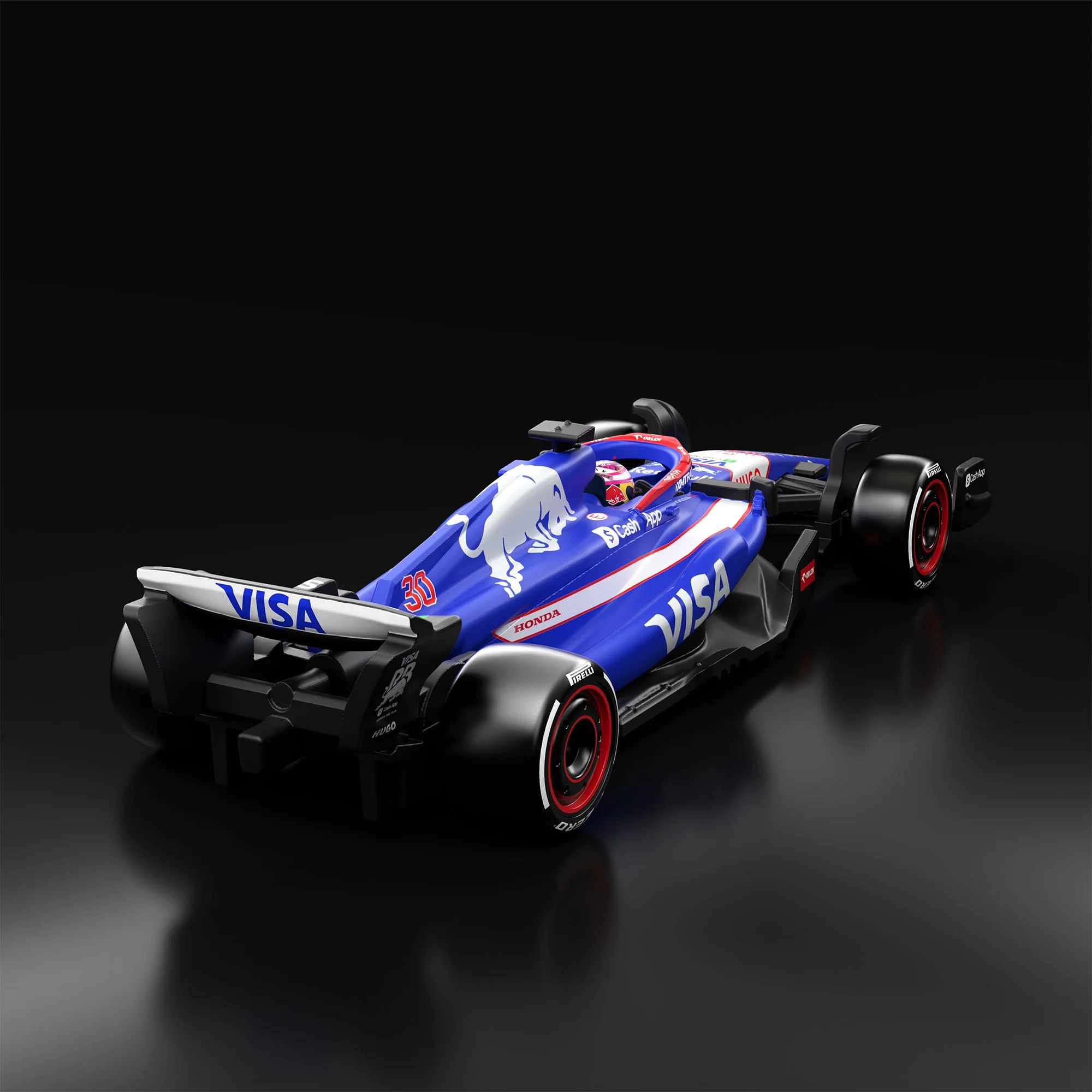 Hot Wheels F1 Series: 2024 Visa Cash App RB Formula One Team VCARB 01 Car #30 - Image 3