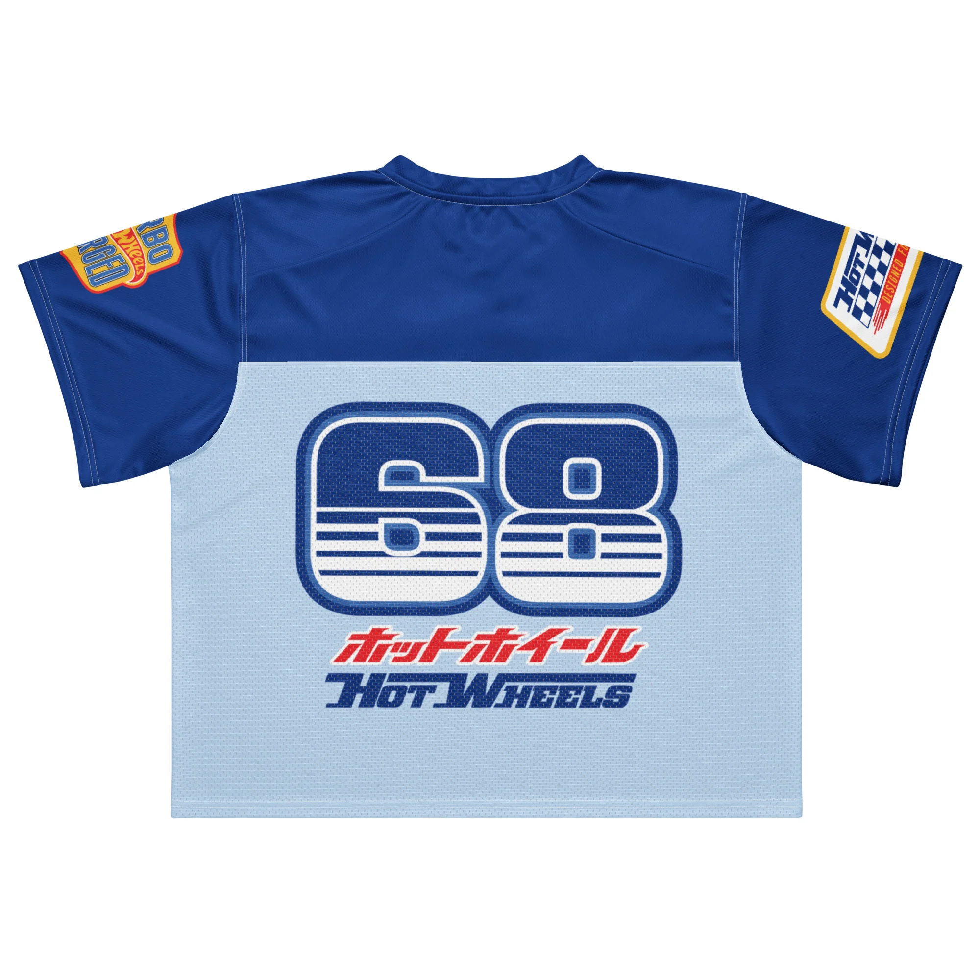 Hot Wheels in Kanji Blue Boxy Jersey - Image 6