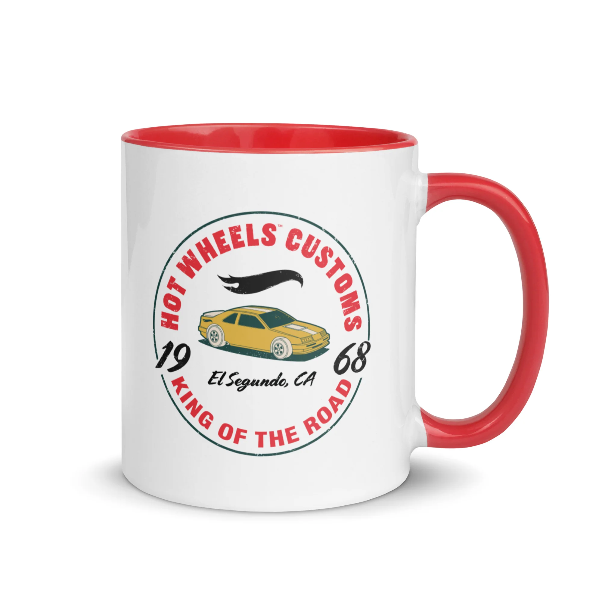 Hot Wheels King of the Road White Mug - Image 3