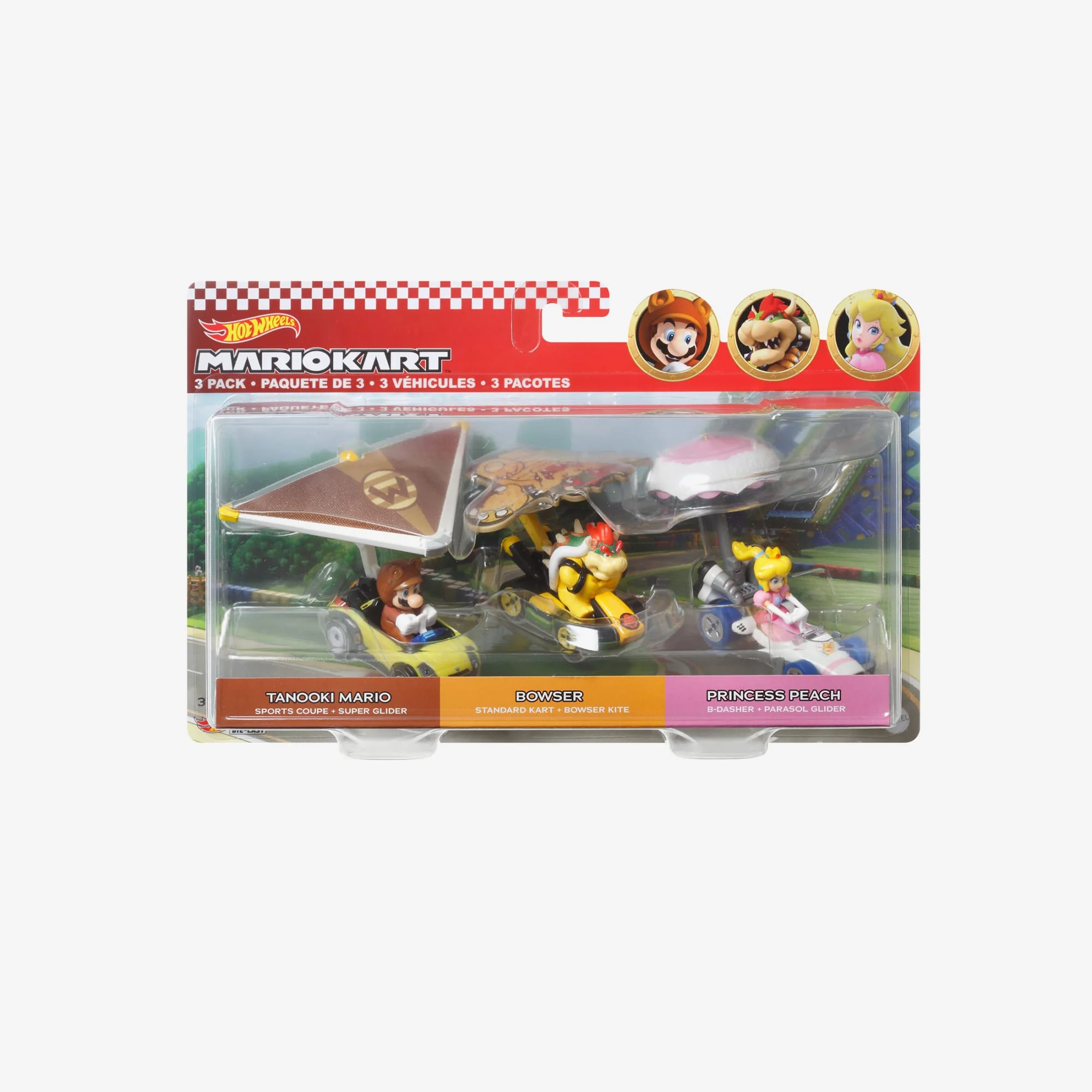 Hot Wheels Mario Kart Vehicles 3-Pack - Image 2