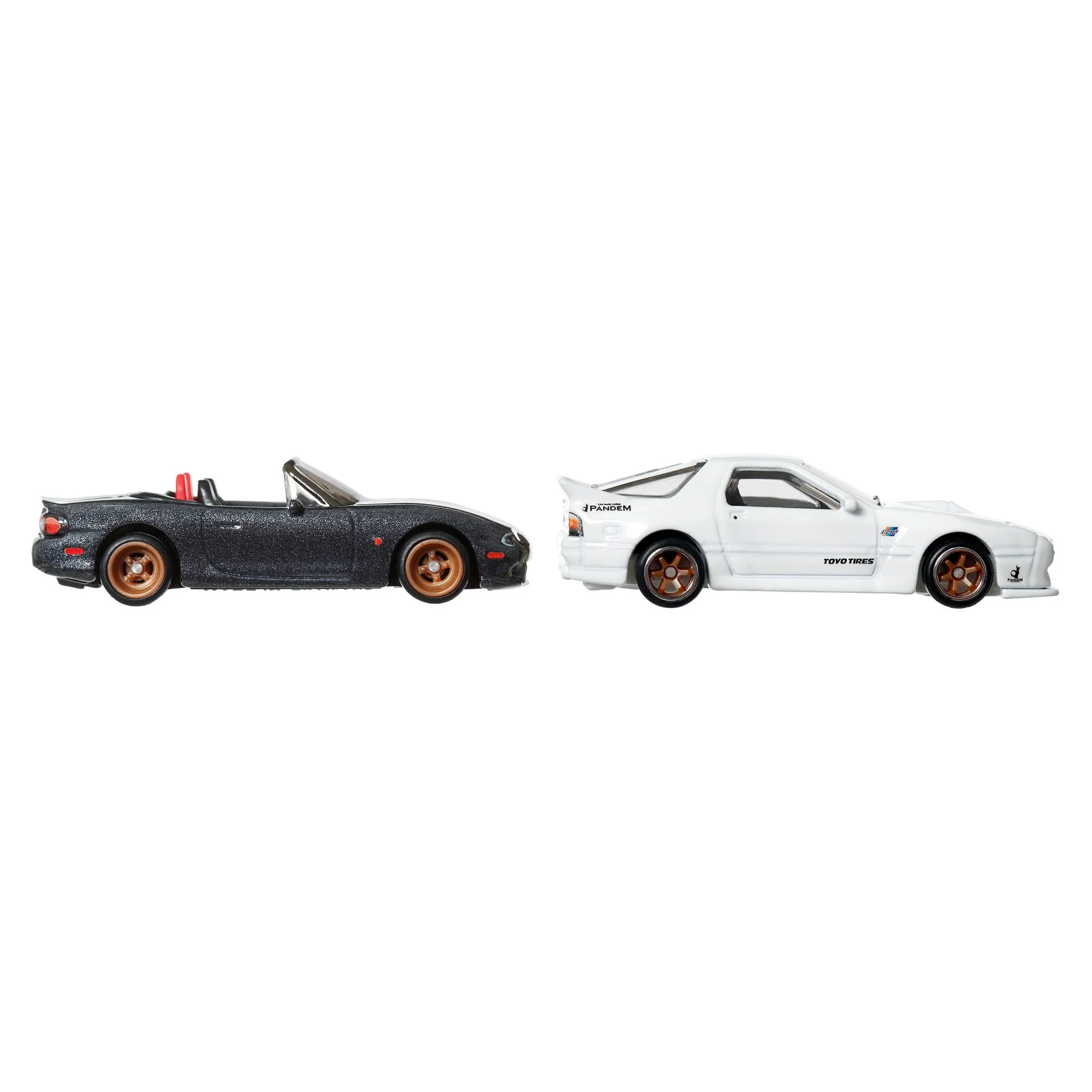 Hot Wheels Premium Car Culture 2-Pack - '04 Mazda Mazdaspeed Miata & Mazda RX7 FC Pandem - Image 5