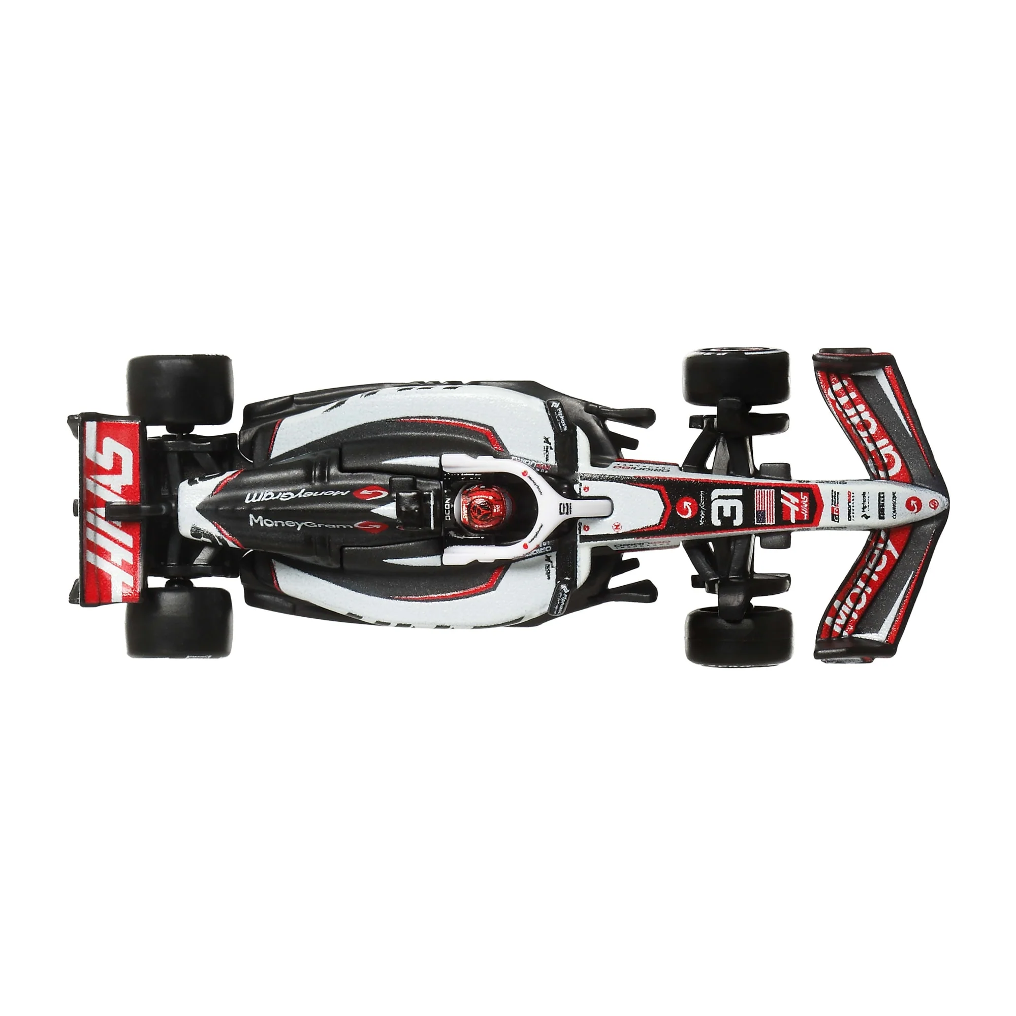 Hot Wheels Premium MoneyGram Haas 2025 Formula 1® Team Haas #31 - Image 6
