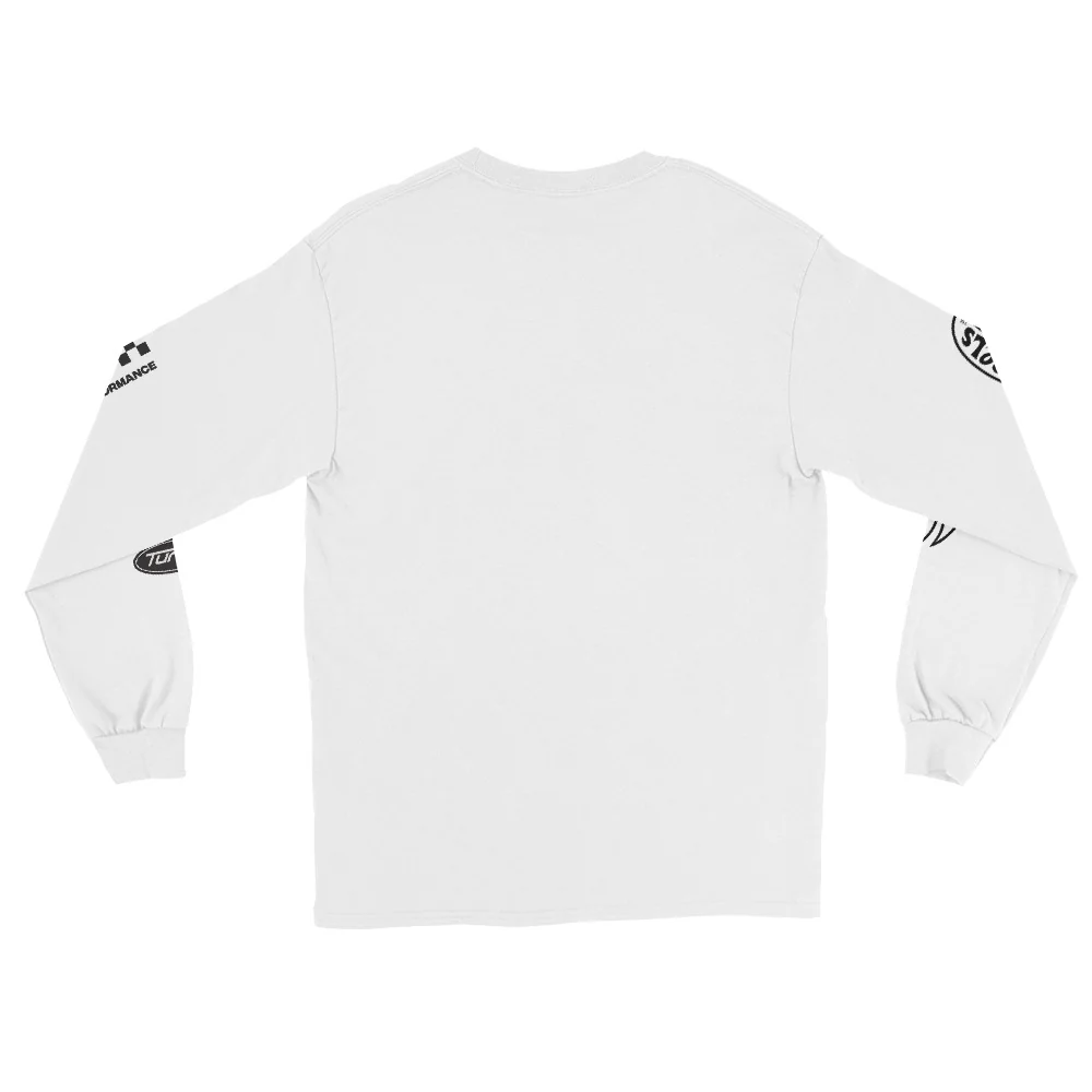Hot Wheels Racing White Long Sleeve T-Shirt - Image 3