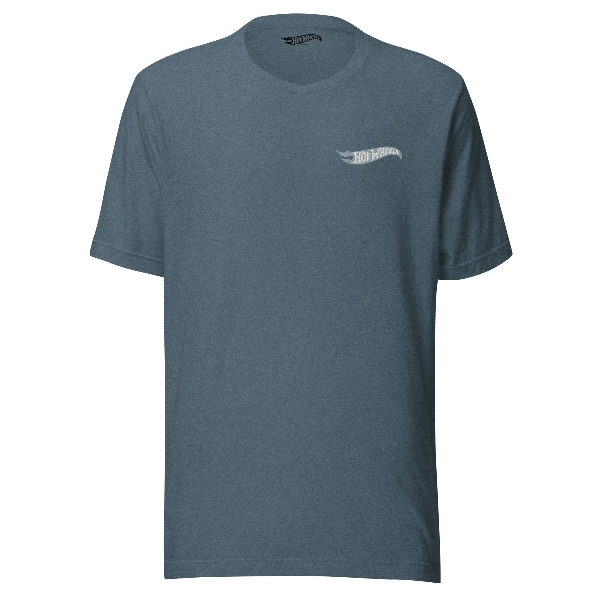 Hot Wheels Speed Shop Embroidered Blue T-Shirt - Image 7