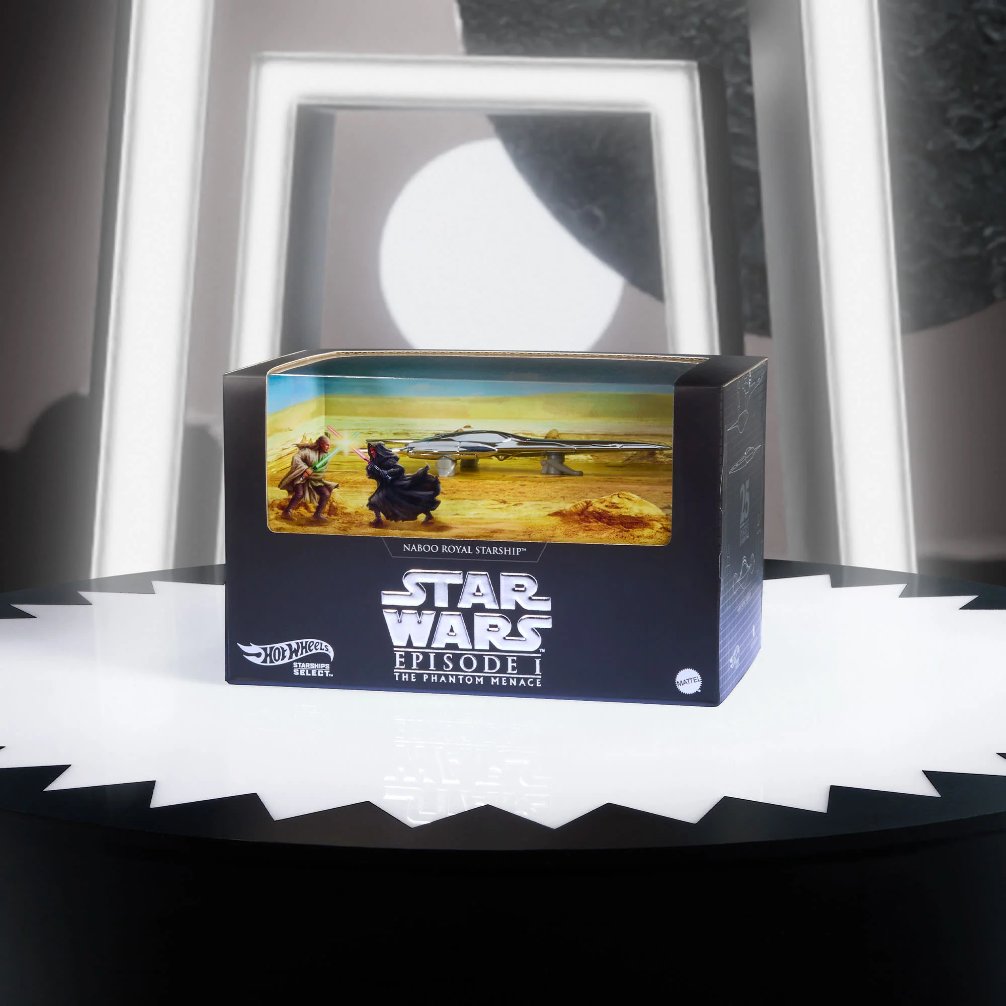 Hot Wheels STAR WARS Starships Select Royal Naboo Starship - Image 4