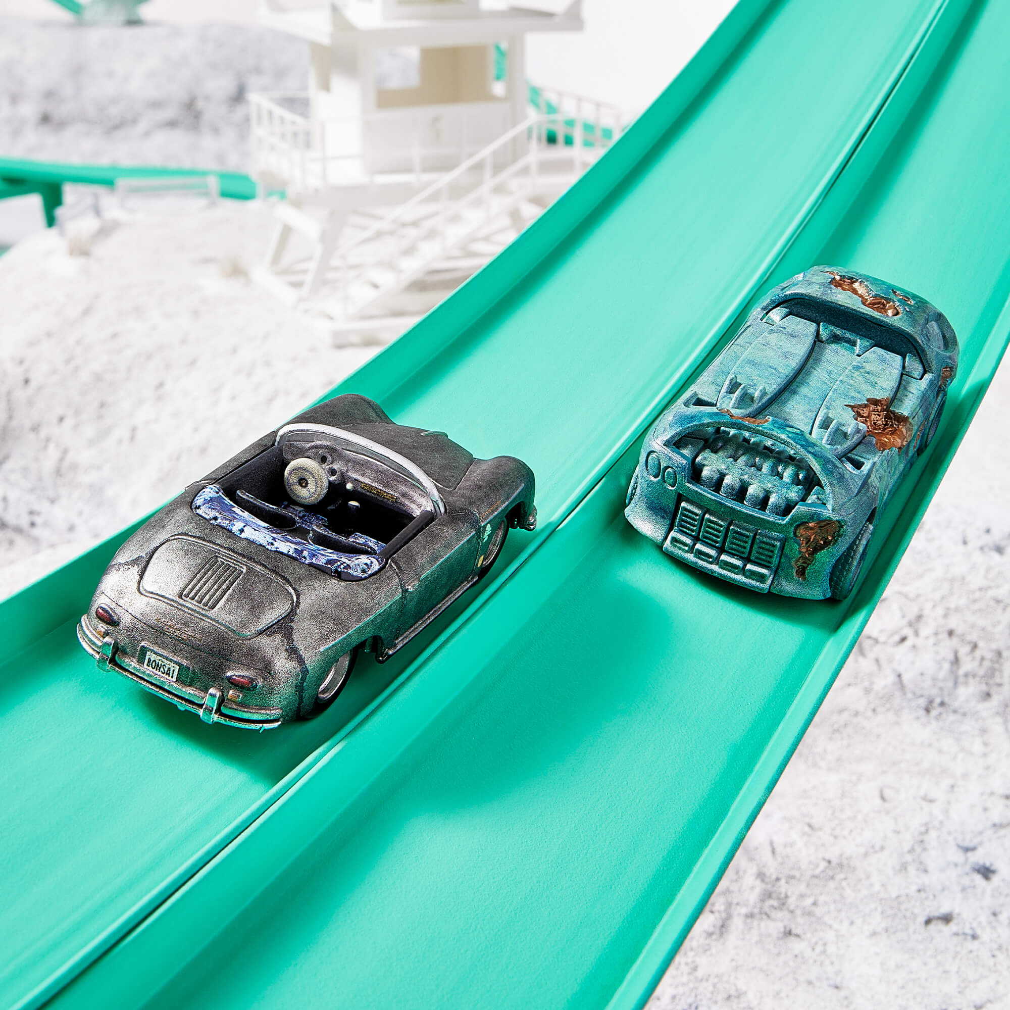 Hot Wheels x Daniel Arsham Porsche 356 “Bonsai” Speedster - Image 12
