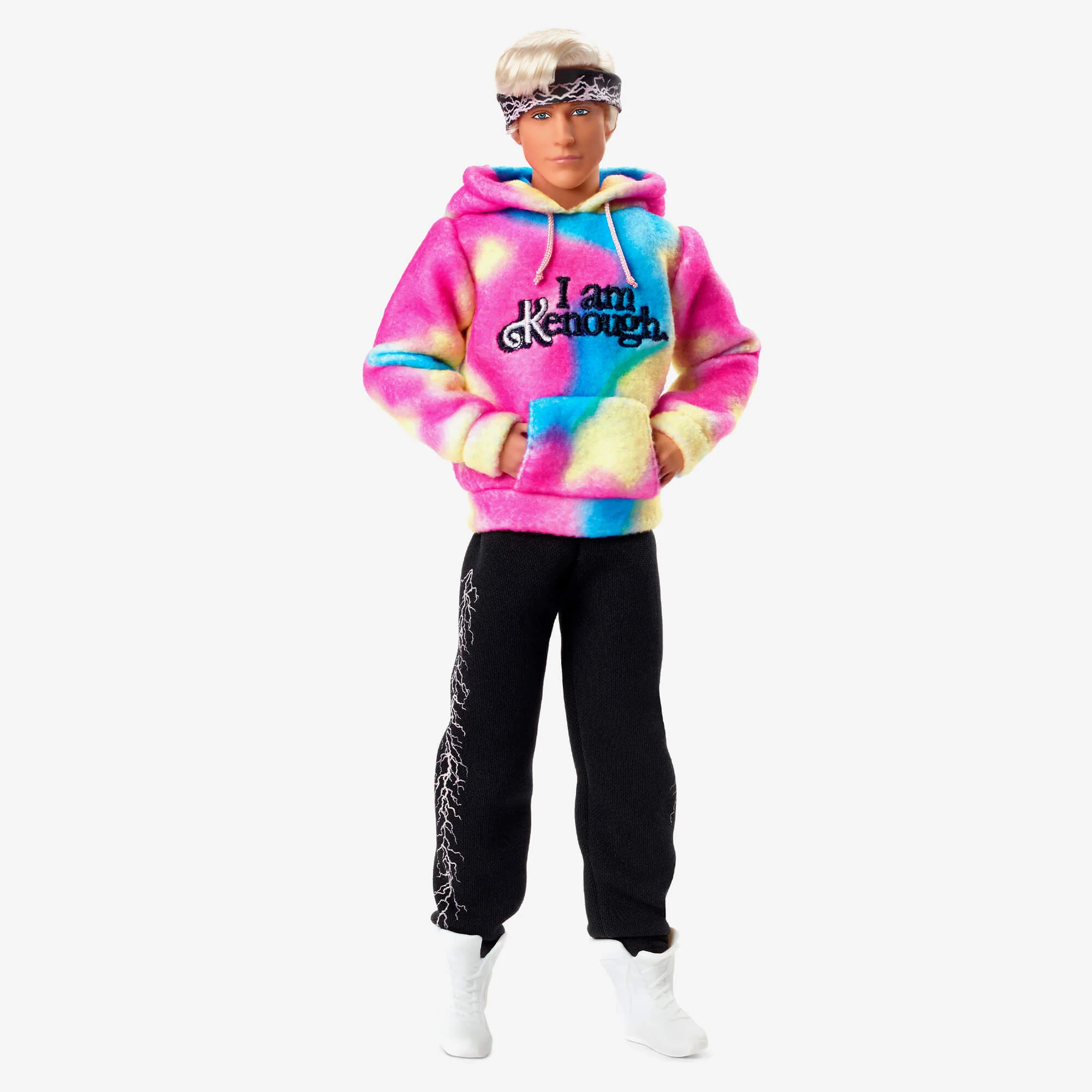 Ken Doll Wearing “I Am Kenough” Hoodie – Barbie The Movie - Image 9