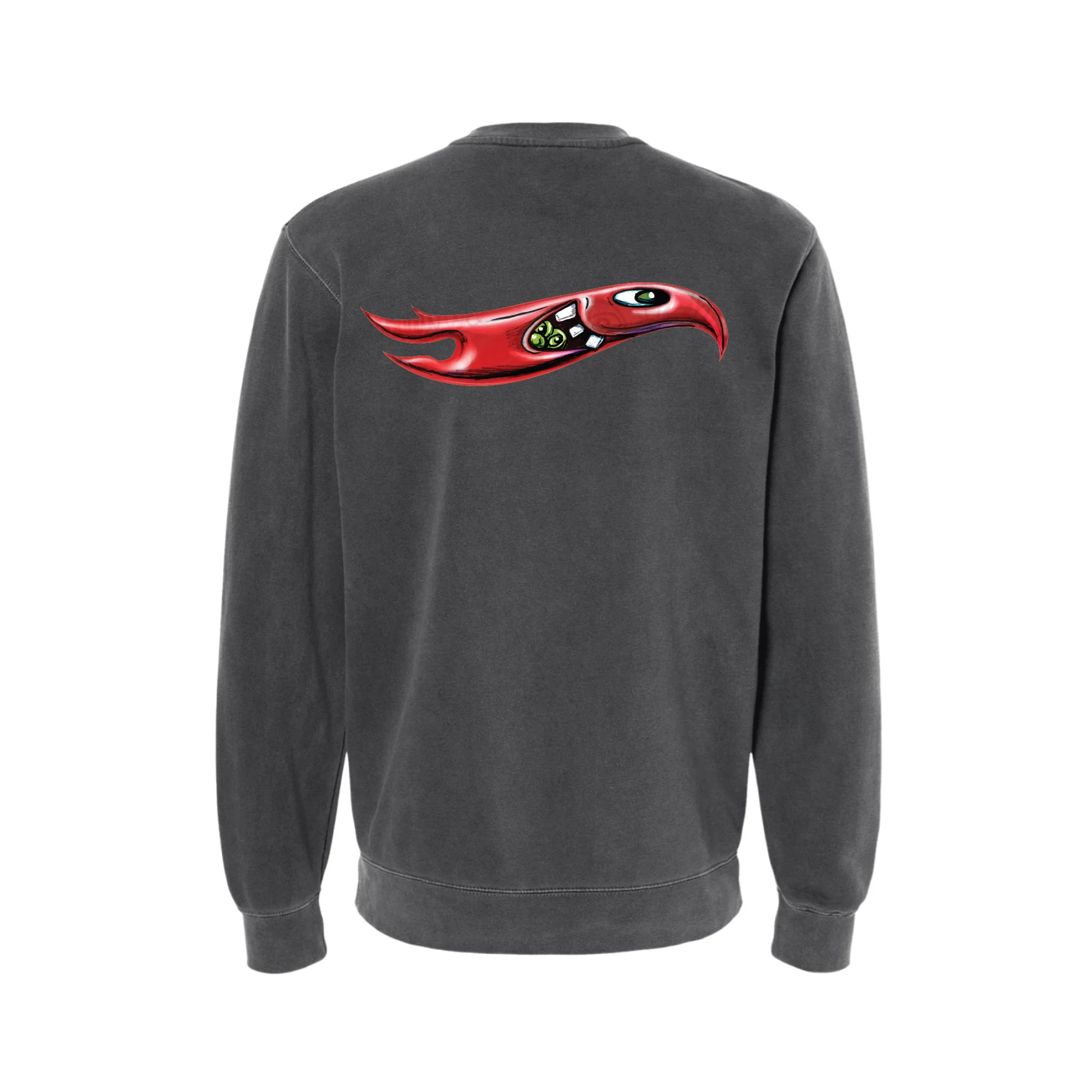 Hot Wheels x Kenny Scharf Black Embroidered Sweatshirt - Image 6