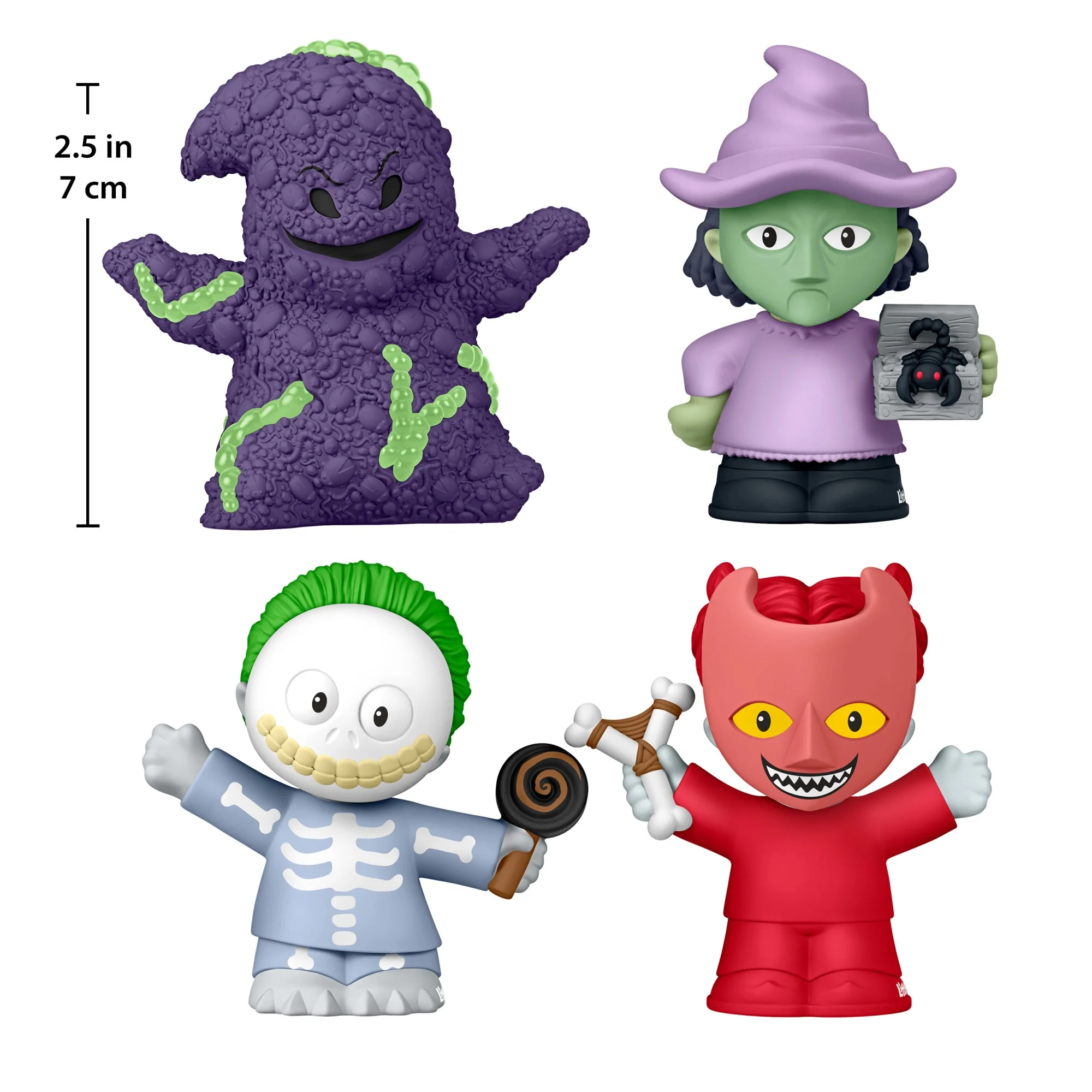 Little People Collector Disney Tim Burton’s The Nightmare Before Christmas Lock Shock & Barrel Set - Image 10