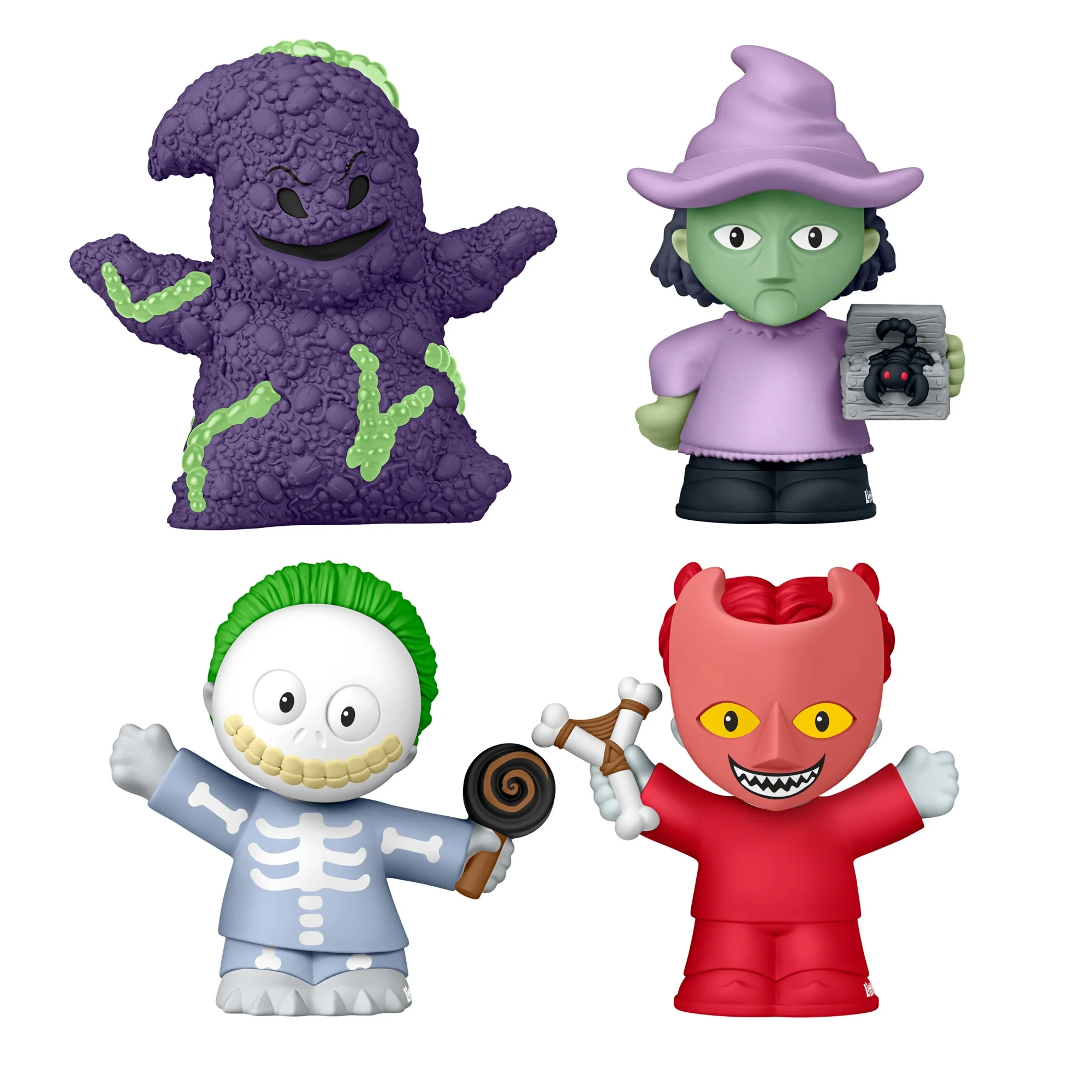 Little People Collector Disney Tim Burton’s The Nightmare Before Christmas Lock Shock & Barrel Set - Image 2