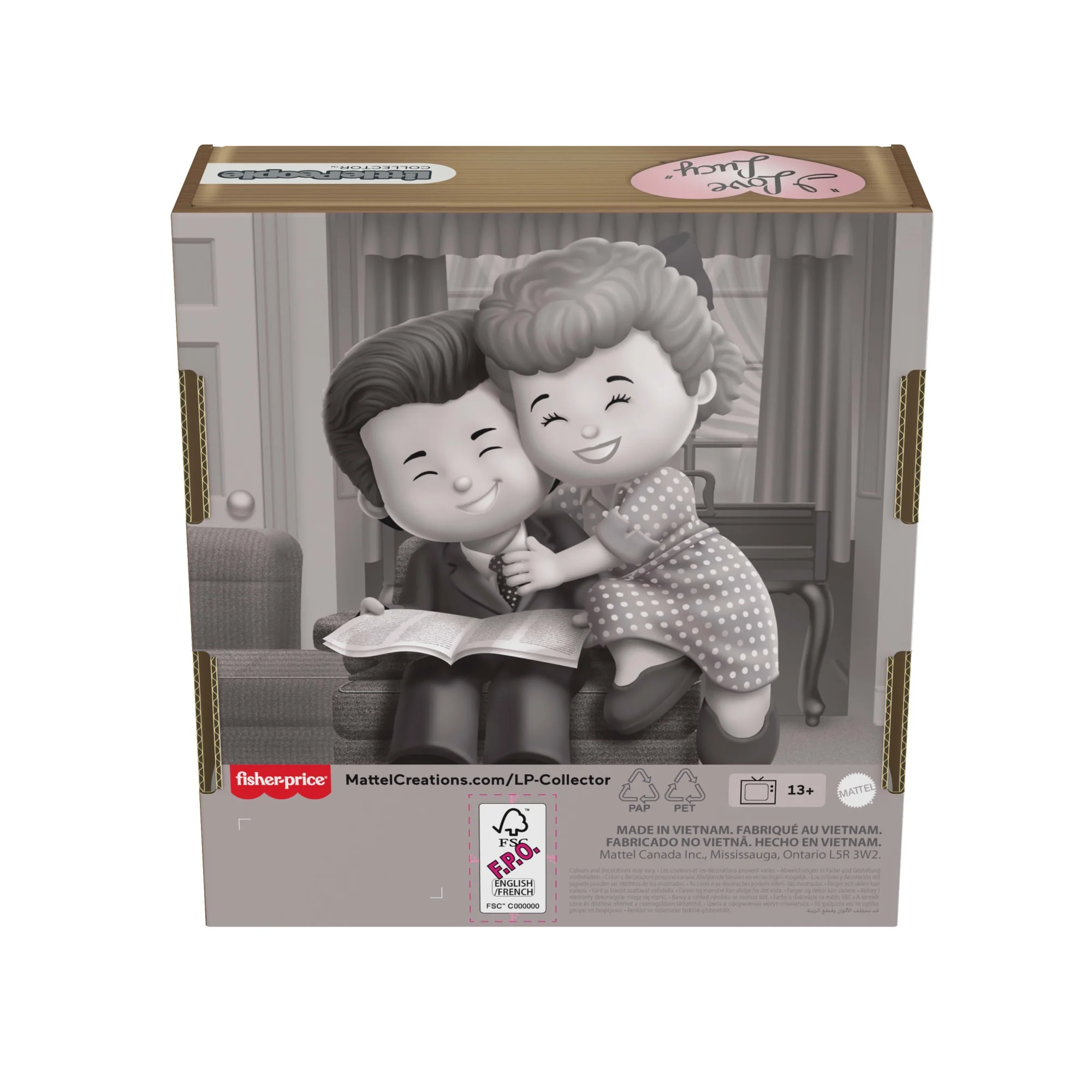 Little People Collector I Love Lucy: Lucy and Ricky Special Edition Figure Set - Image 12