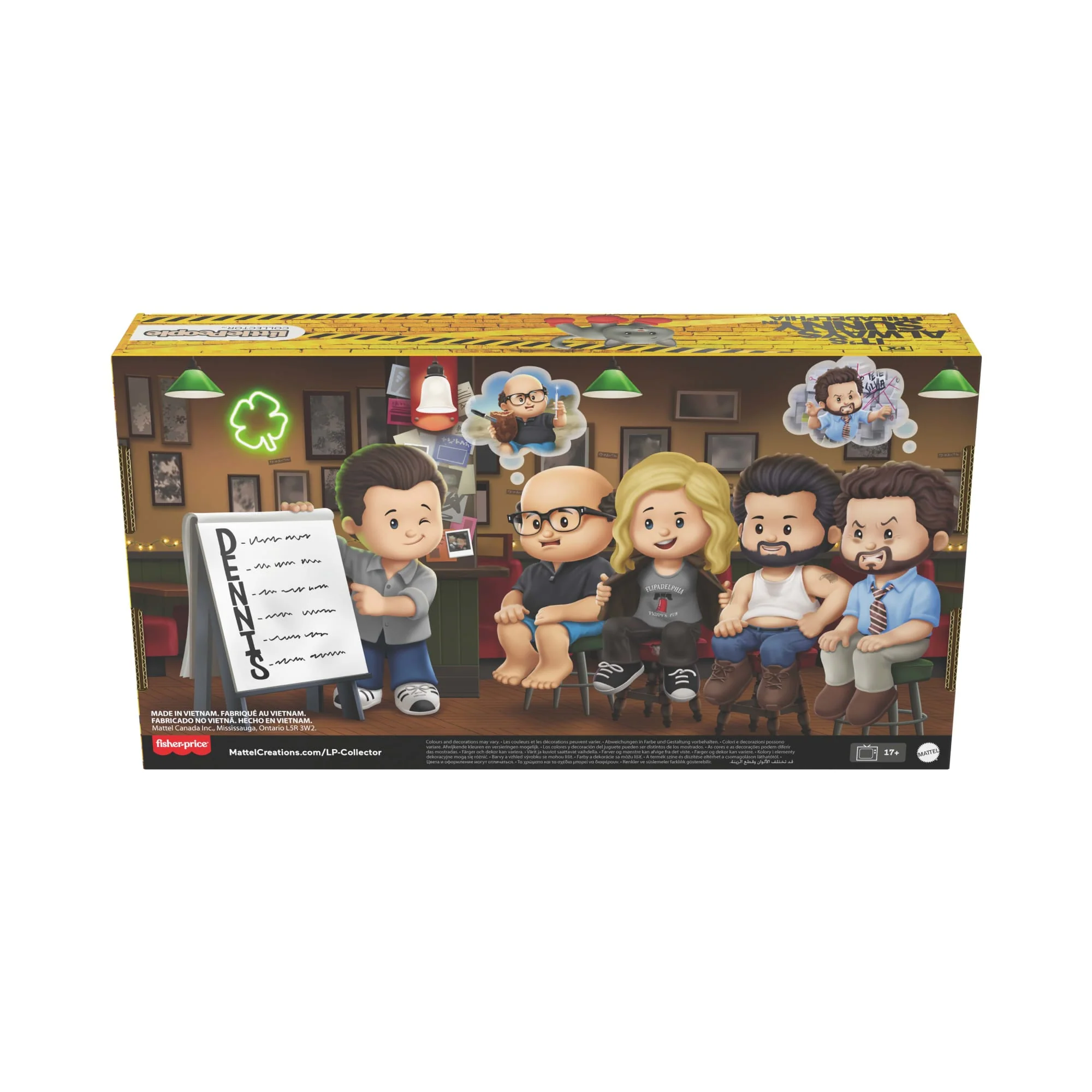 Little People Collector It’s Always Sunny in Philadelphia Special Edition Figure Set - Image 7