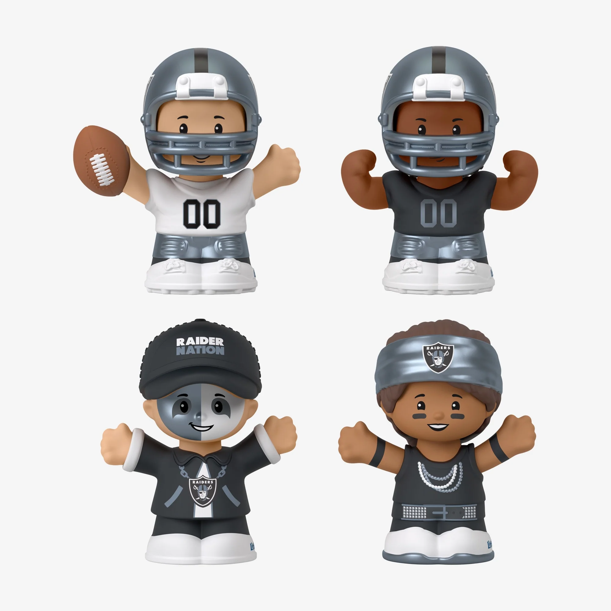 Little People Collector x NFL Las Vegas Raiders Set - Image 4