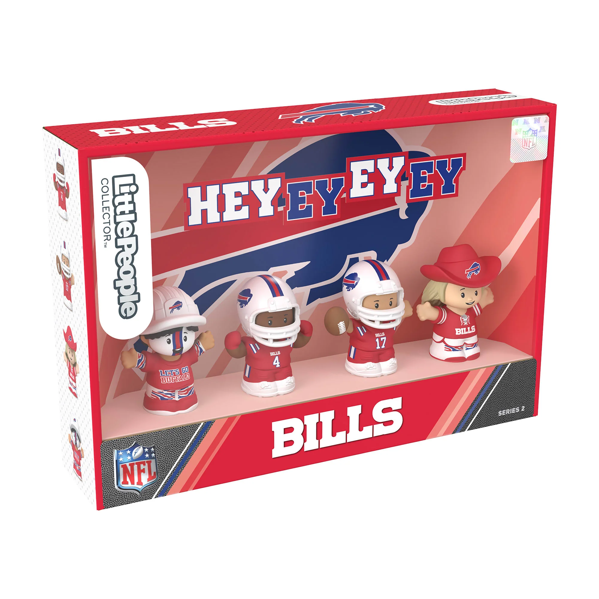 Little People Collector Buffalo Bills Alternate Jersey Figure Set - Image 7