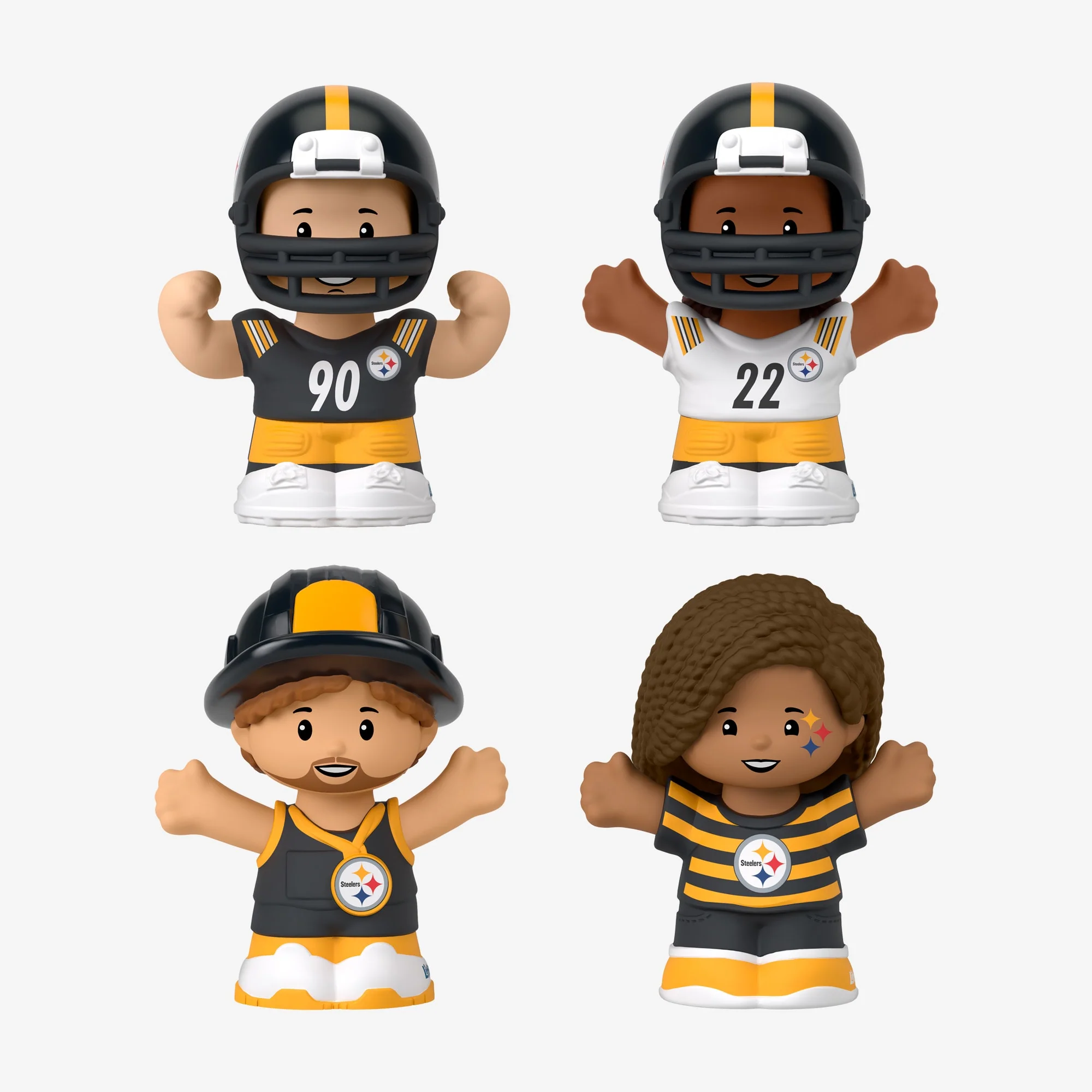 Little People Collector x NFL Pittsburgh Steelers Set - Image 6