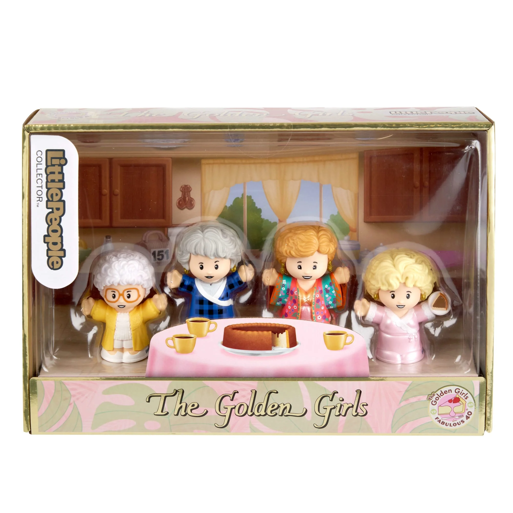 Little People Collector The Golden Girls Late Night Cheesecake, 40th Anniversary Set - Image 11