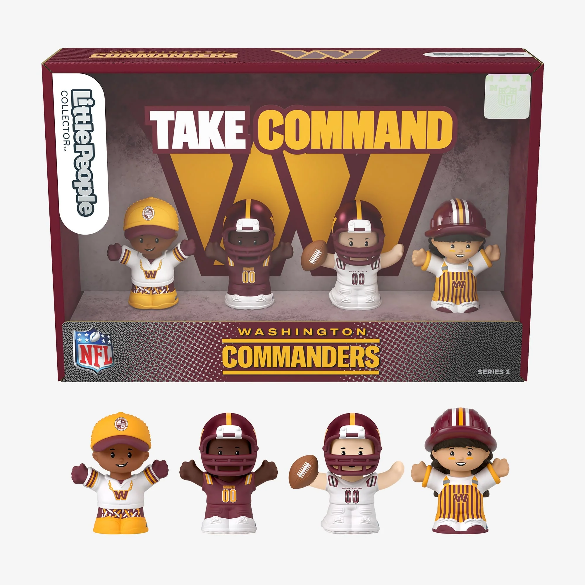 Little People Collector x NFL Washington Commanders Set - Image 3