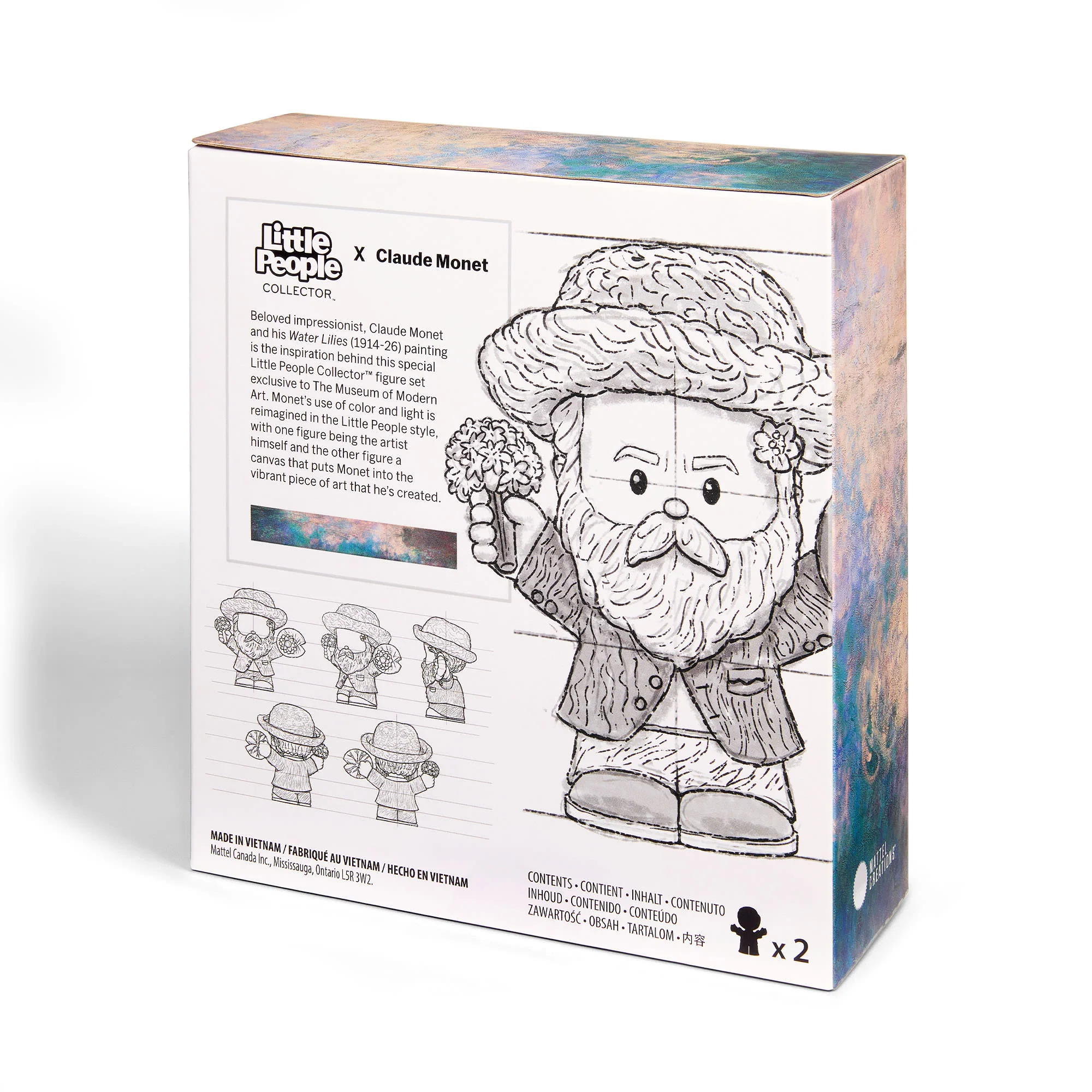 Little People Collector x MoMA Claude Monet Figure Set - Image 14