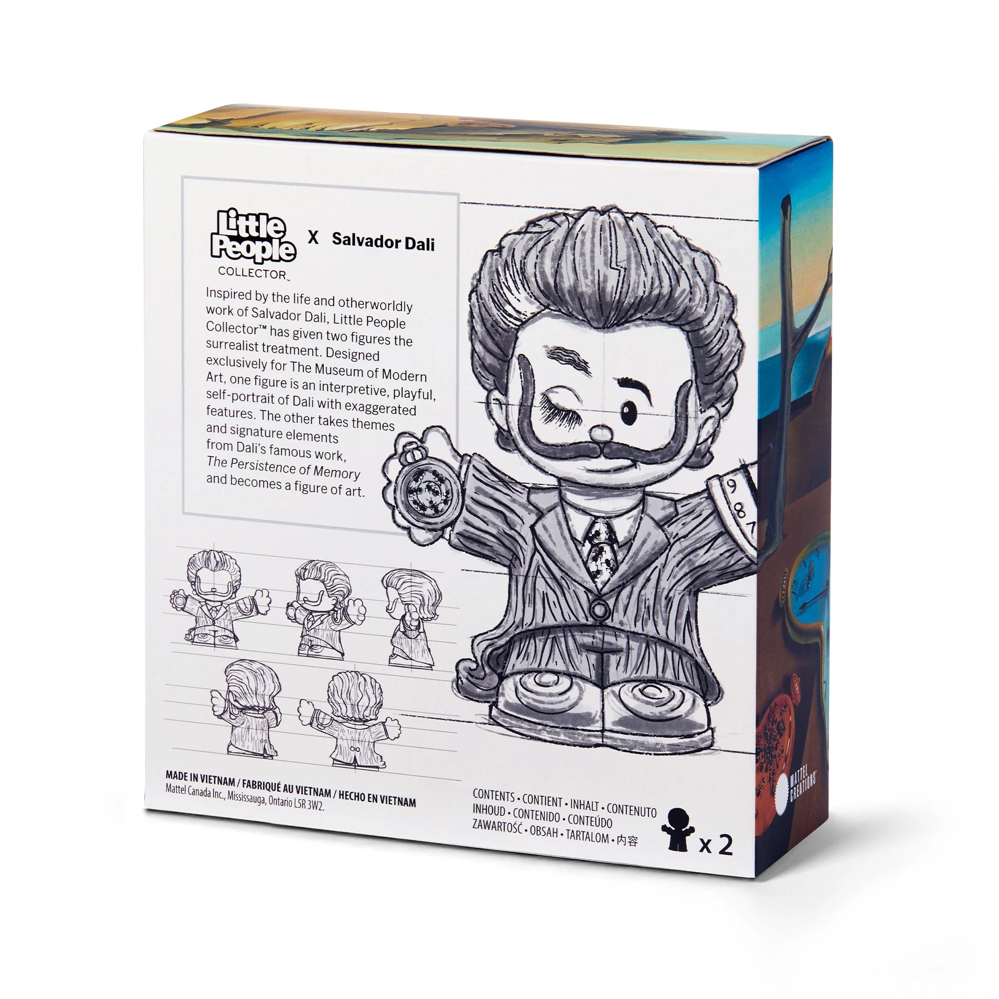 Little People Collector x MoMA Salvador Dalí Figure Set - Image 13