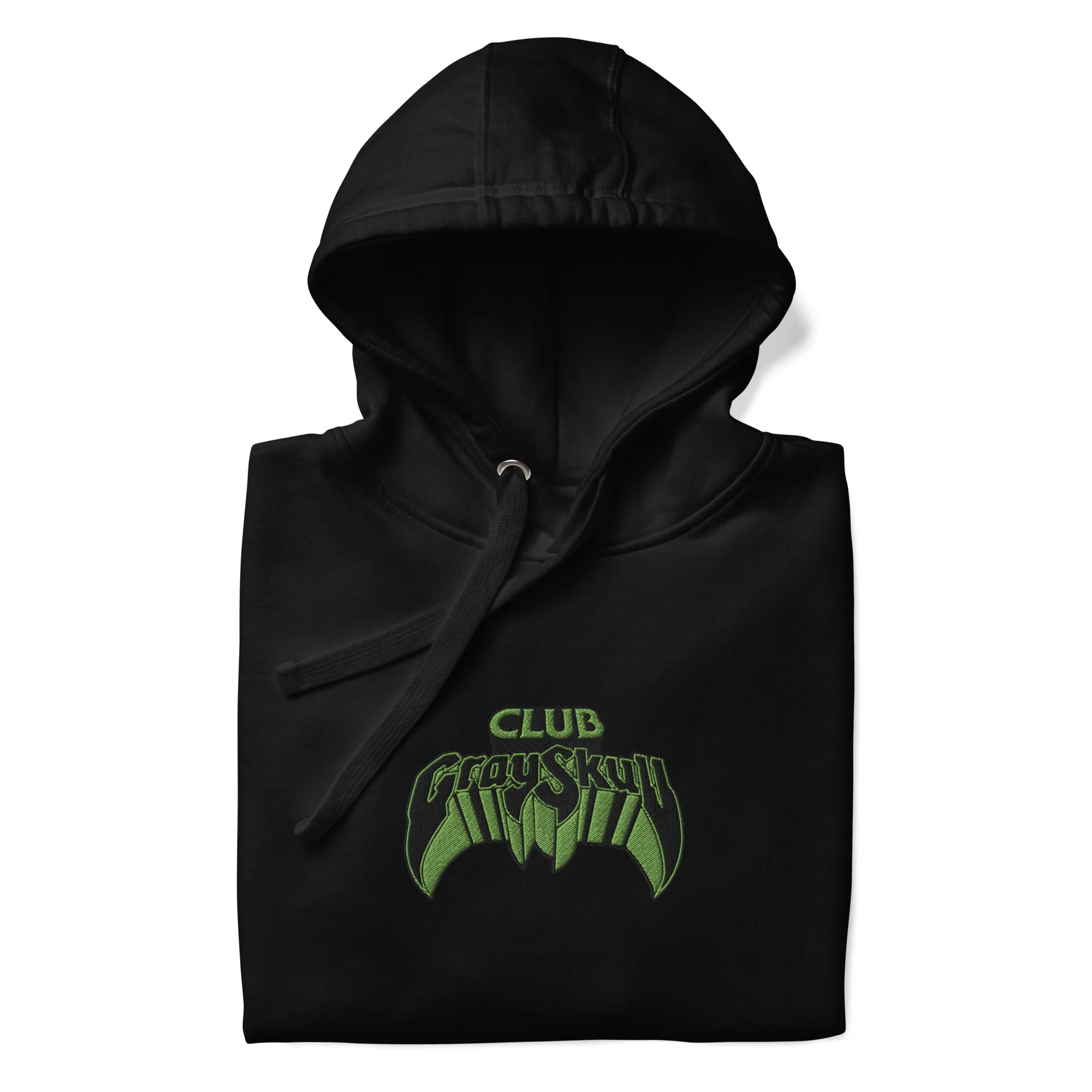 Masters of the Universe Club Grayskull Black Embroidered Hoodie - Image 9