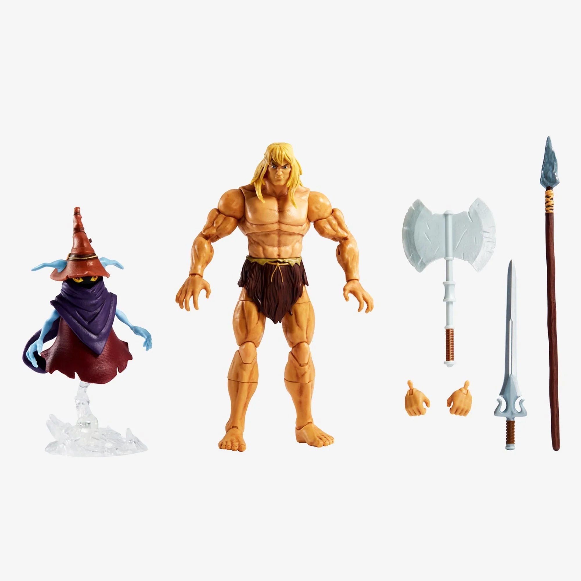 Masters of the Universe Masterverse Revelation Savage He-Man Action Figure - Image 8