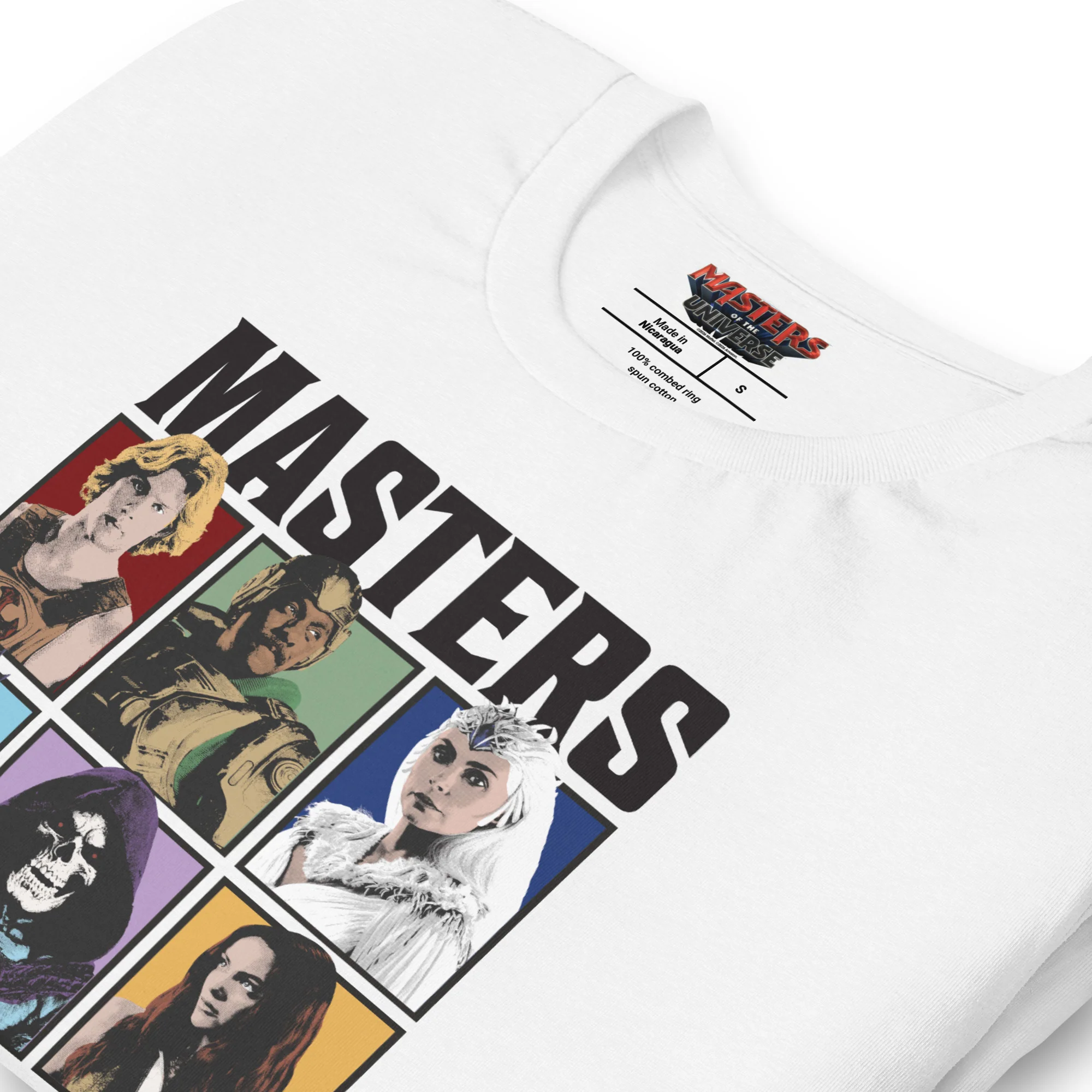 Masters of the Universe Movie Characters White T-shirt - Image 4