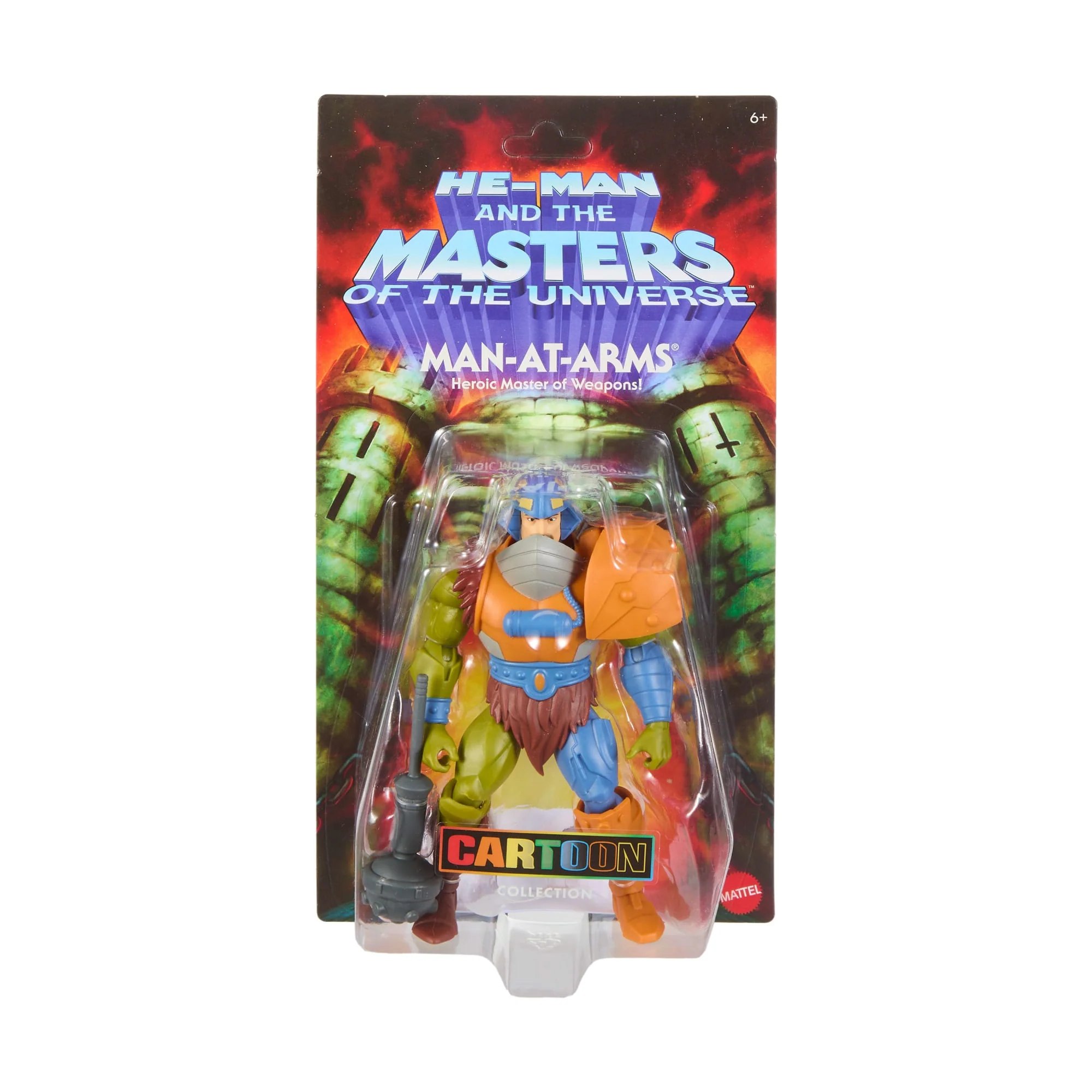 Masters of the Universe Origins 200X Cartoon Collection Man-At-Arms Action Figure - Image 5