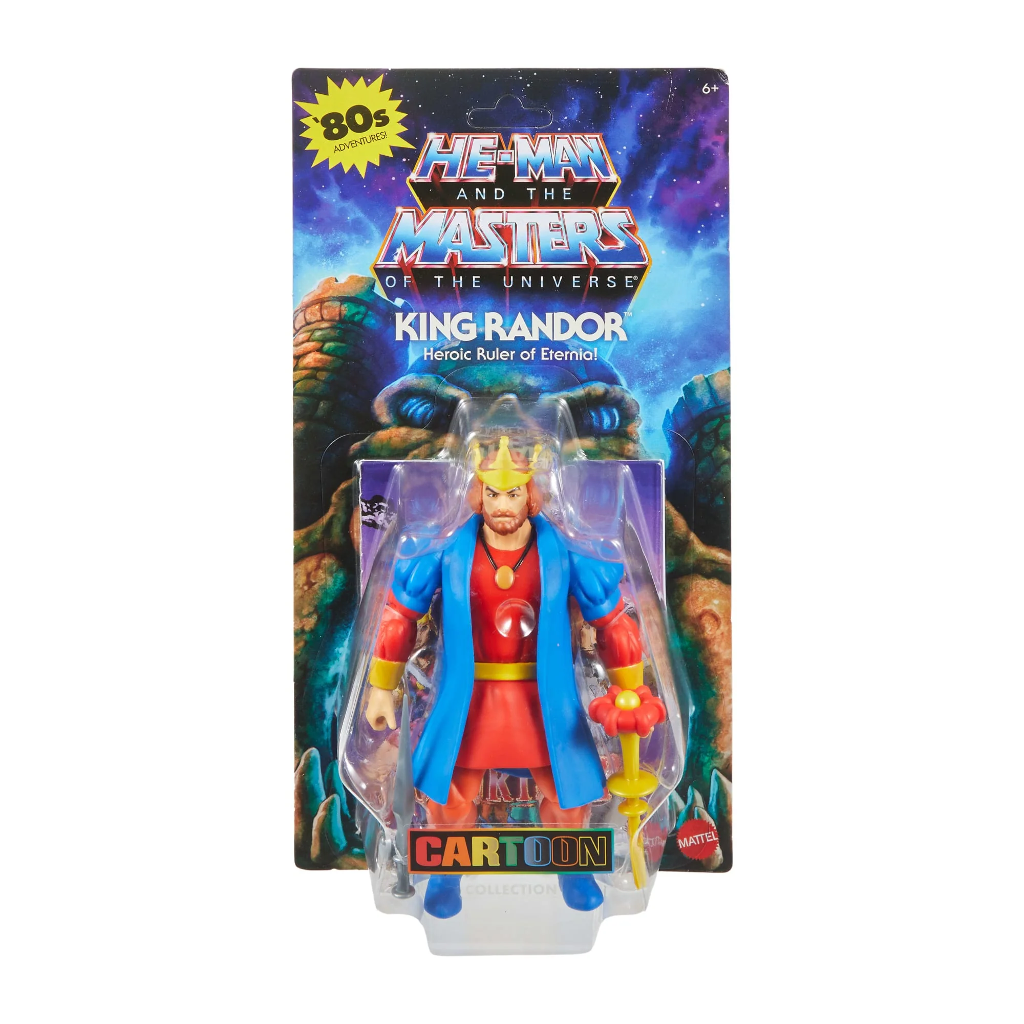 Masters of the Universe Origins Action Figure Cartoon Collection King Randor Action Figure - Image 7