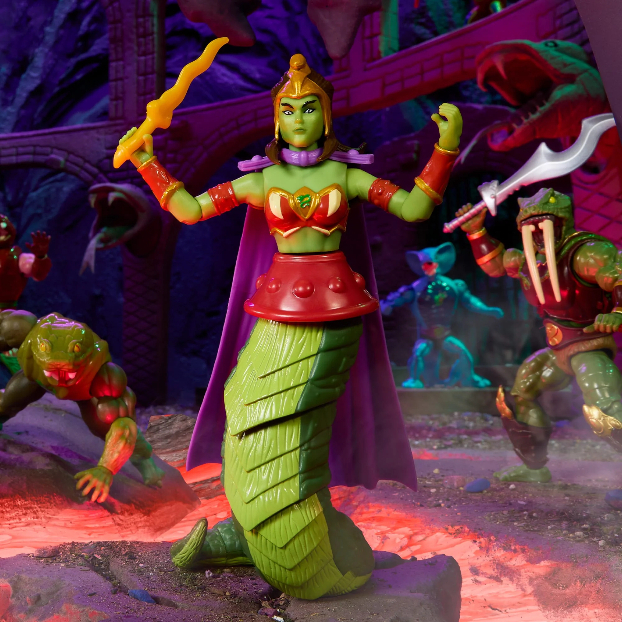 Masters of the Universe Origins Lady Slither Action Figure - Image 4