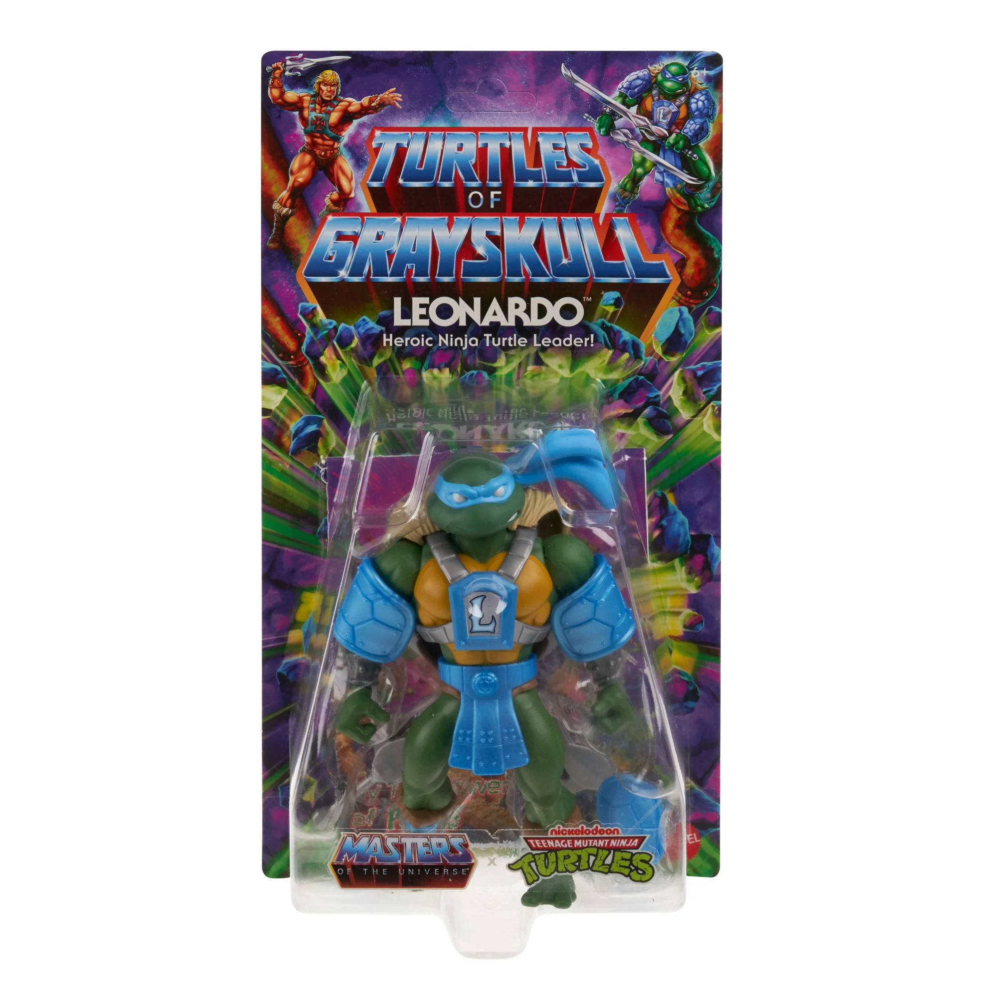 Masters of the Universe Origins Turtles of Grayskull Leonardo Action Figure - Image 8