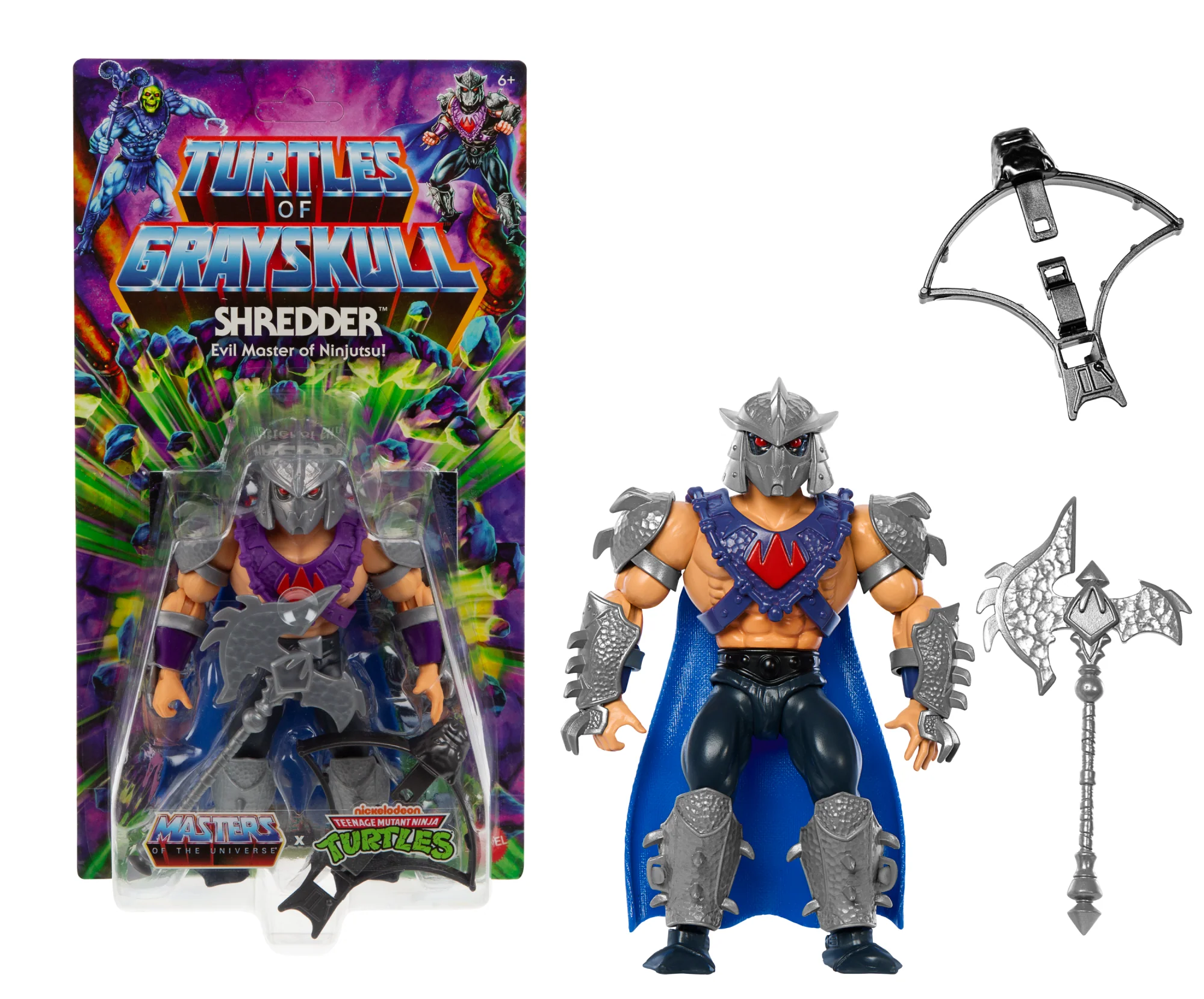 Masters of the Universe Origins Turtles of Grayskull Shredder Action Figure - Image 2