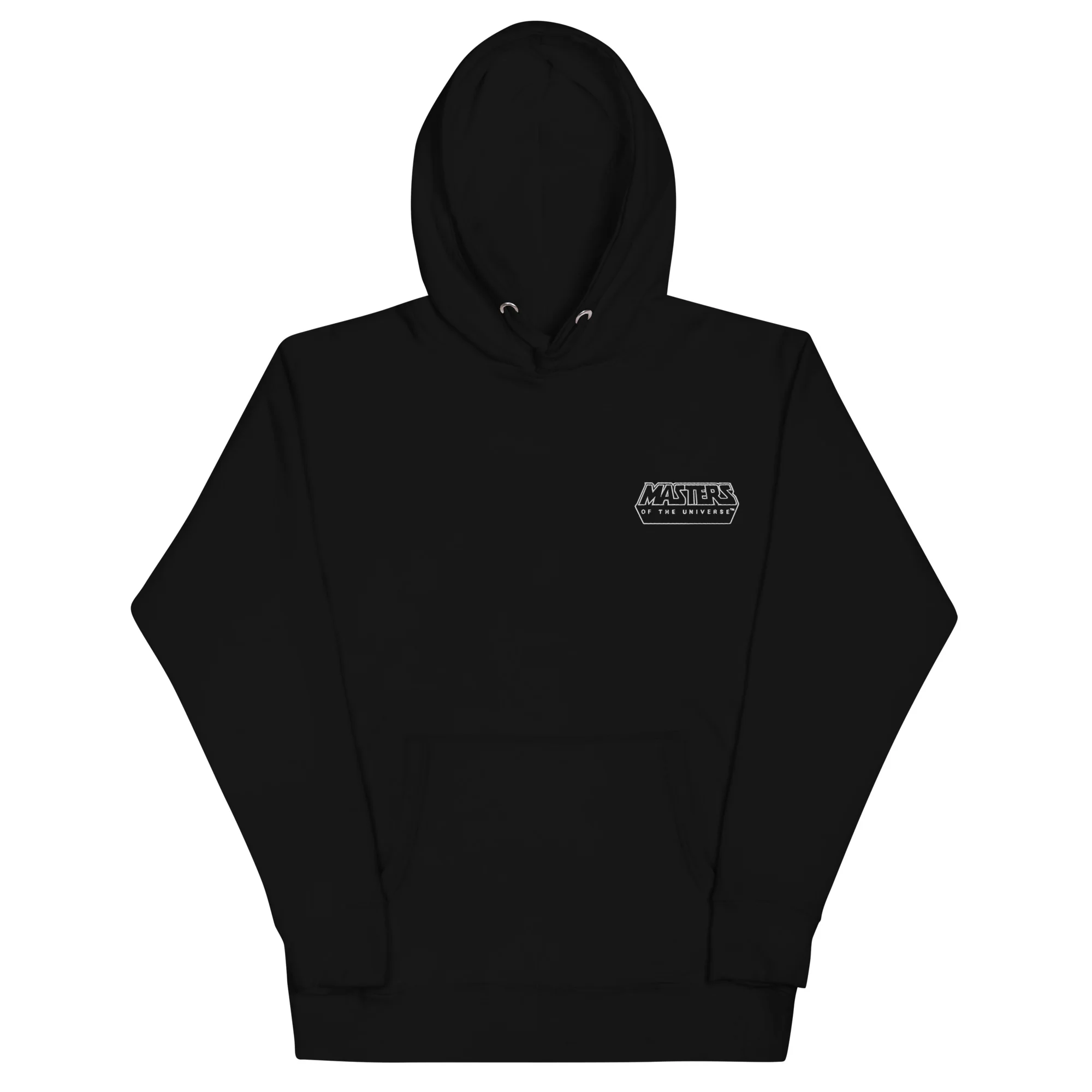 Masters of the Universe Skeletor Love Language Embroidered Black Hoodie - Image 2