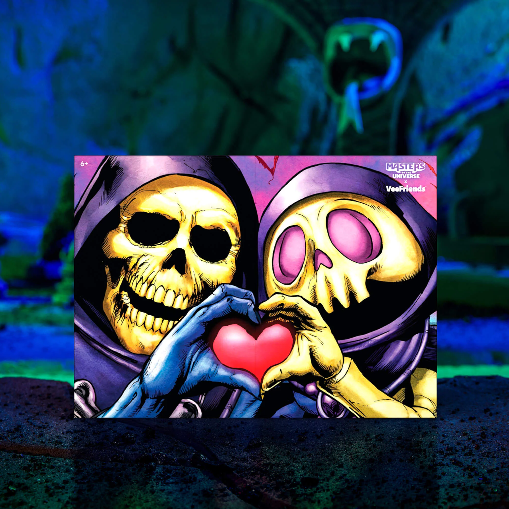 Masters of the Universe Skeletor x VeeFriends Skilled Skeleton 2-Pack - Image 15