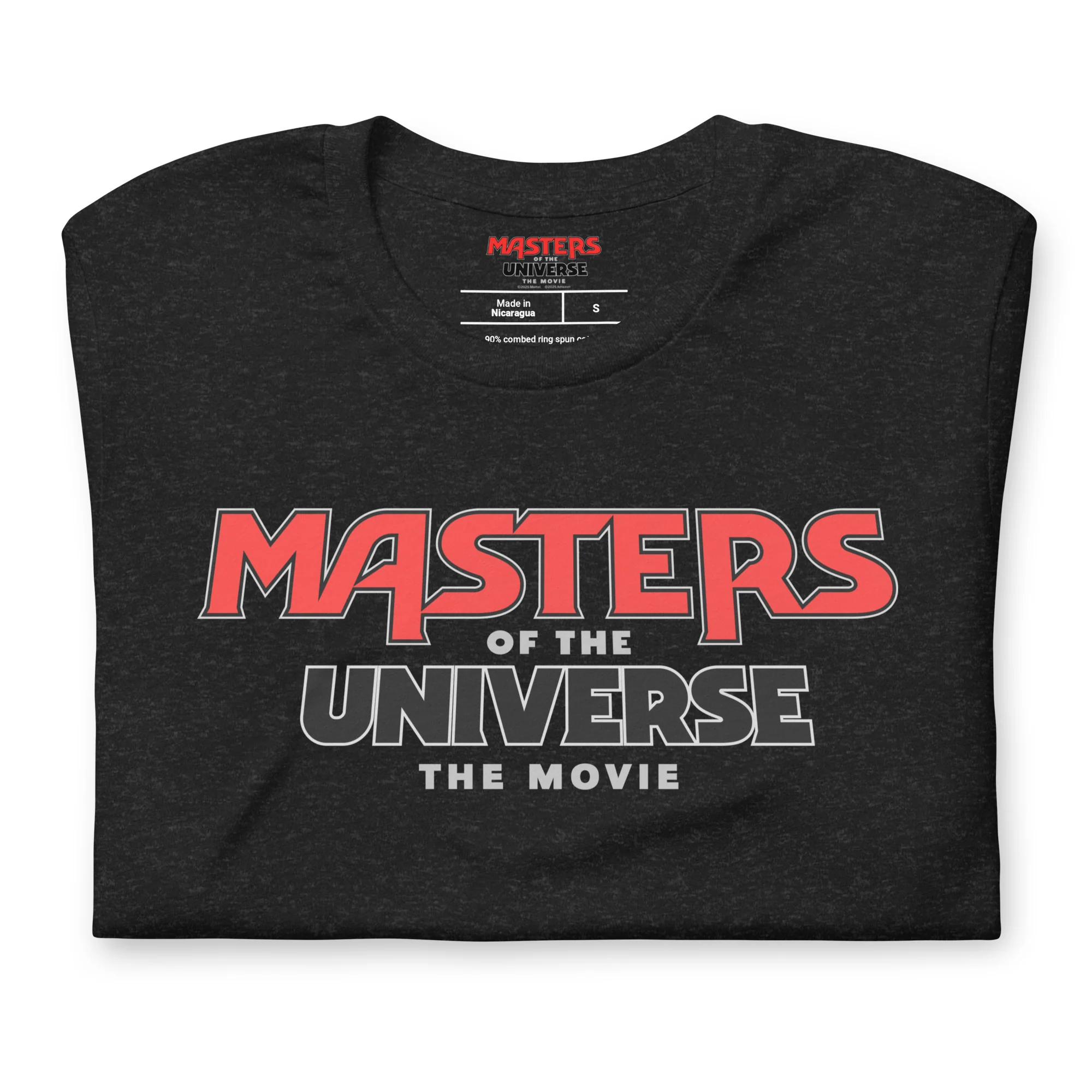 Masters of the Universe The Movie Logo Black T-Shirt - Image 6