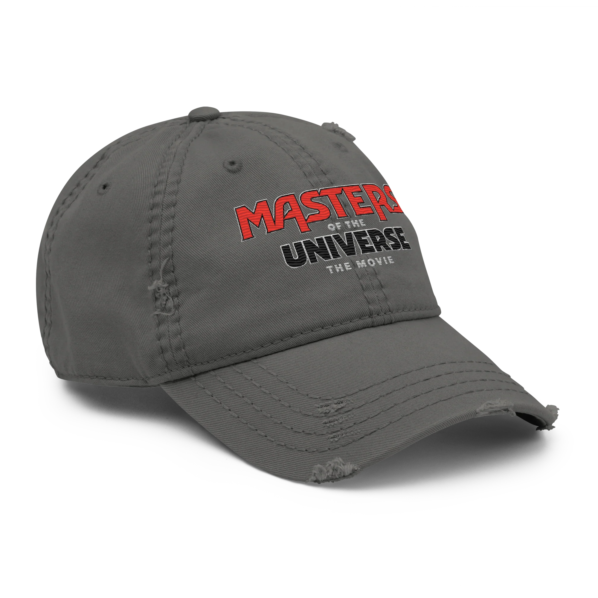Masters of the Universe The Movie Logo Grey Dad Hat - Image 3