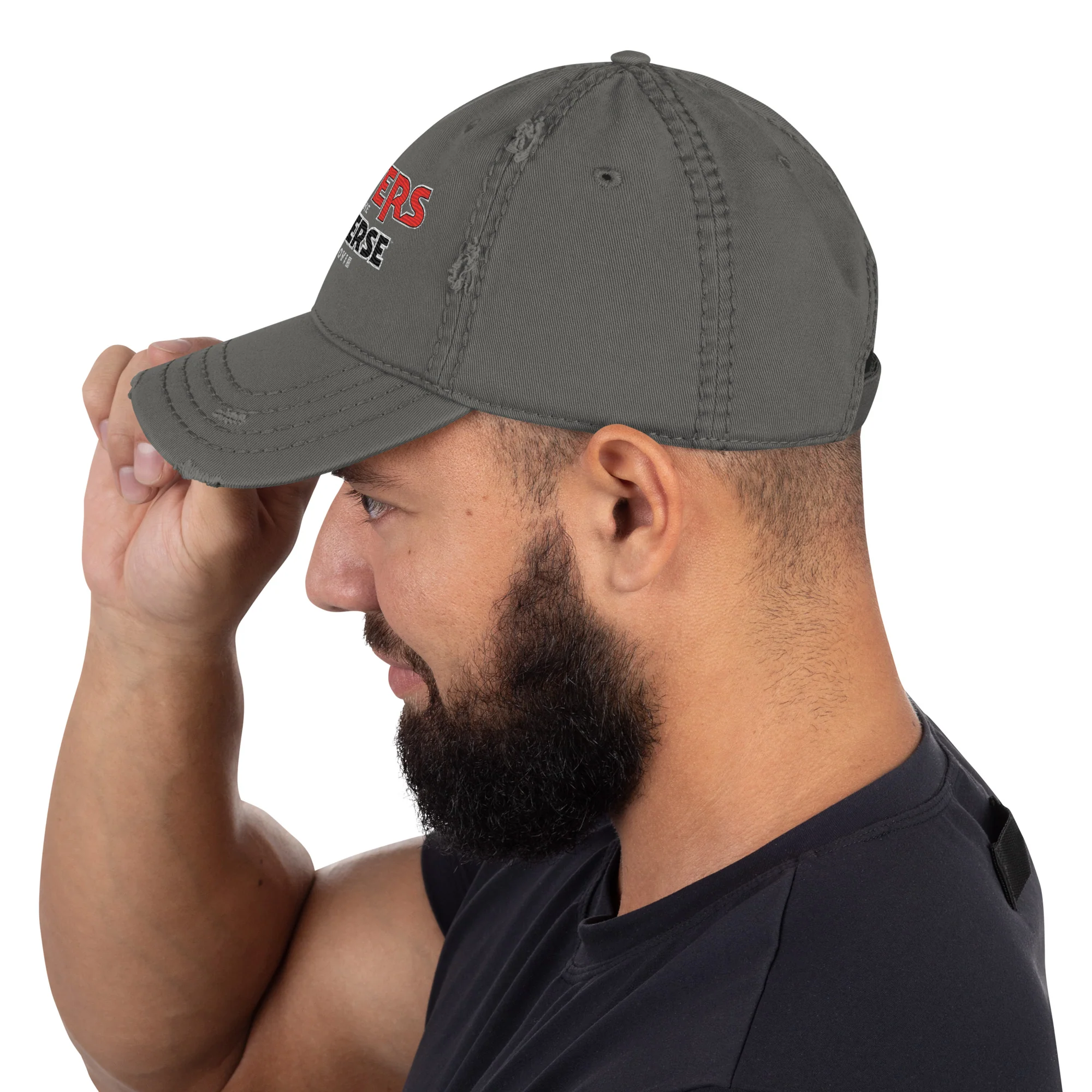 Masters of the Universe The Movie Logo Grey Dad Hat - Image 6