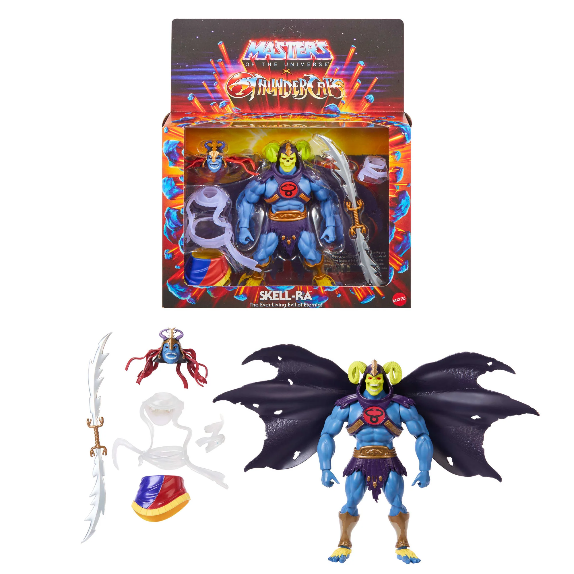 Masters of the Universe Origins x ThunderCats Skell-Ra Action Figure - Image 6