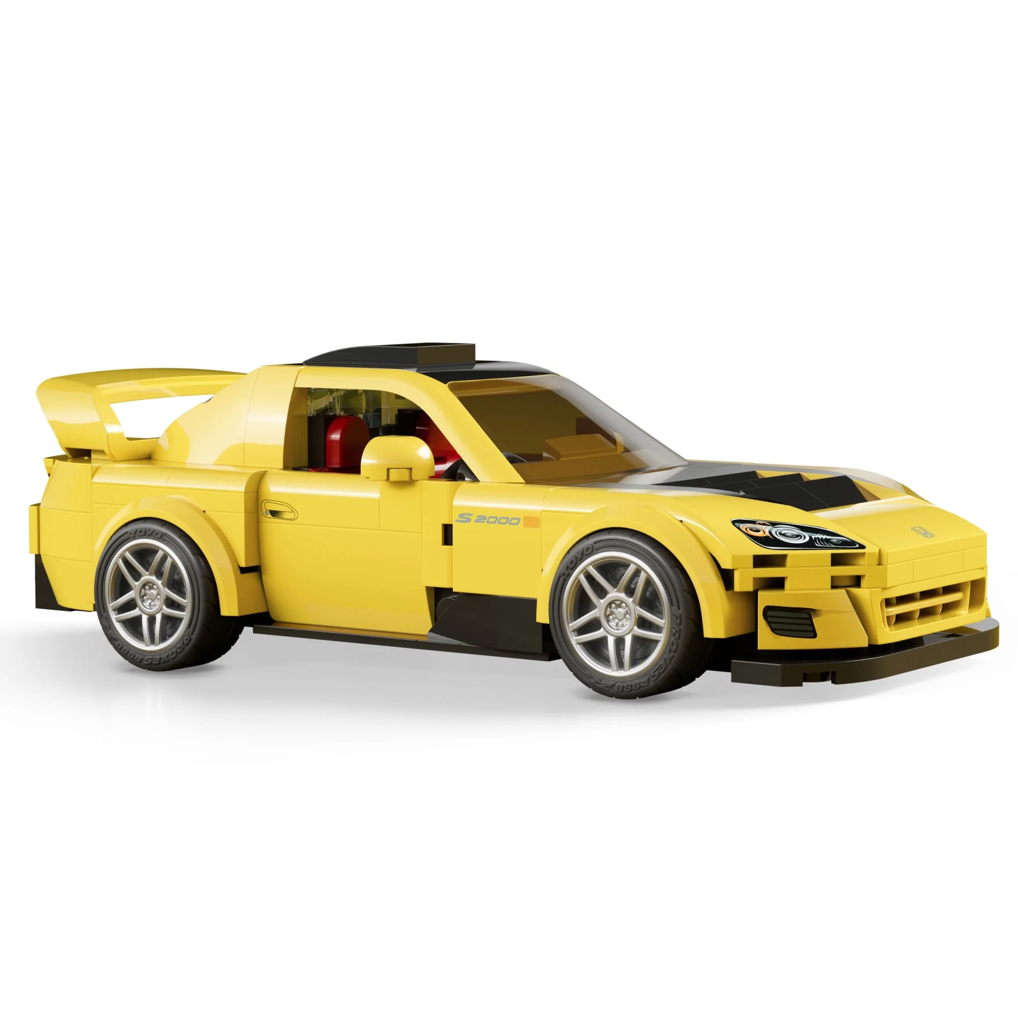 Mattel Brick Shop Hot Wheels ’07 Honda S2000 Building Set - Image 2