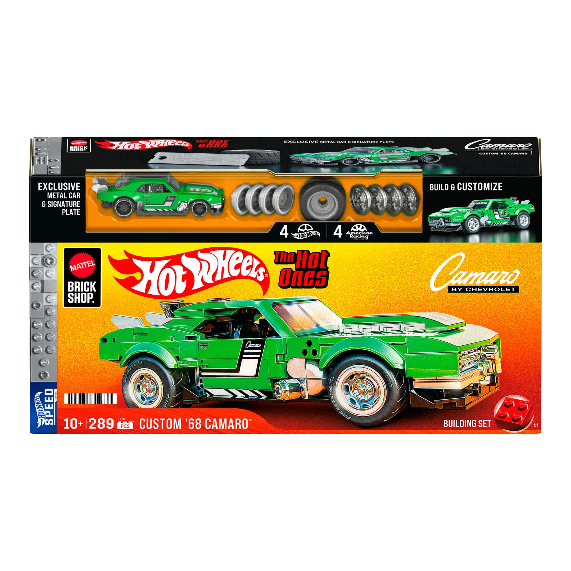Mattel Brick Shop Hot Wheels Custom ’68 Camaro Building Set - Image 7