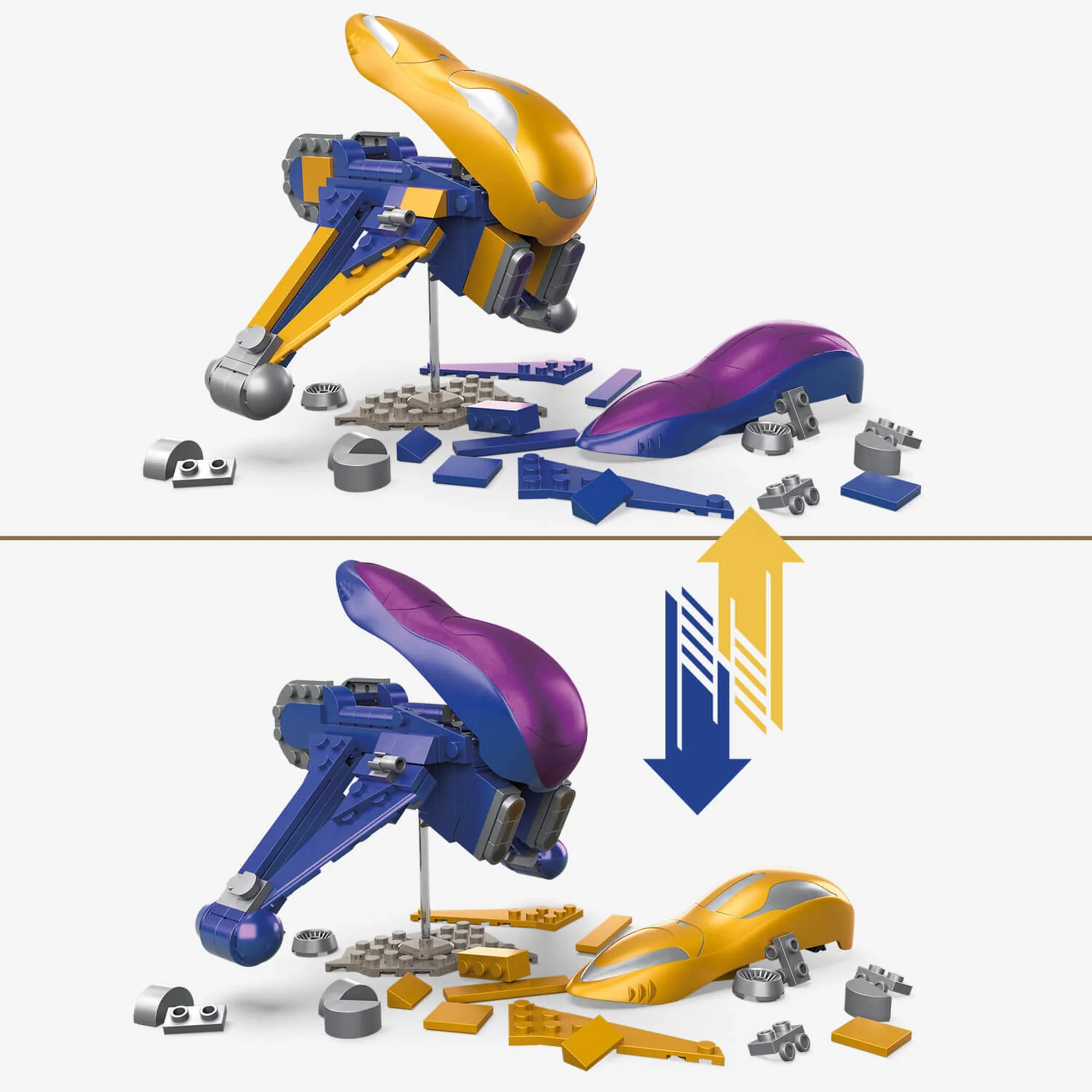 MEGA Construx Halo Arbiter's Quest Aircraft Building Set - Image 3