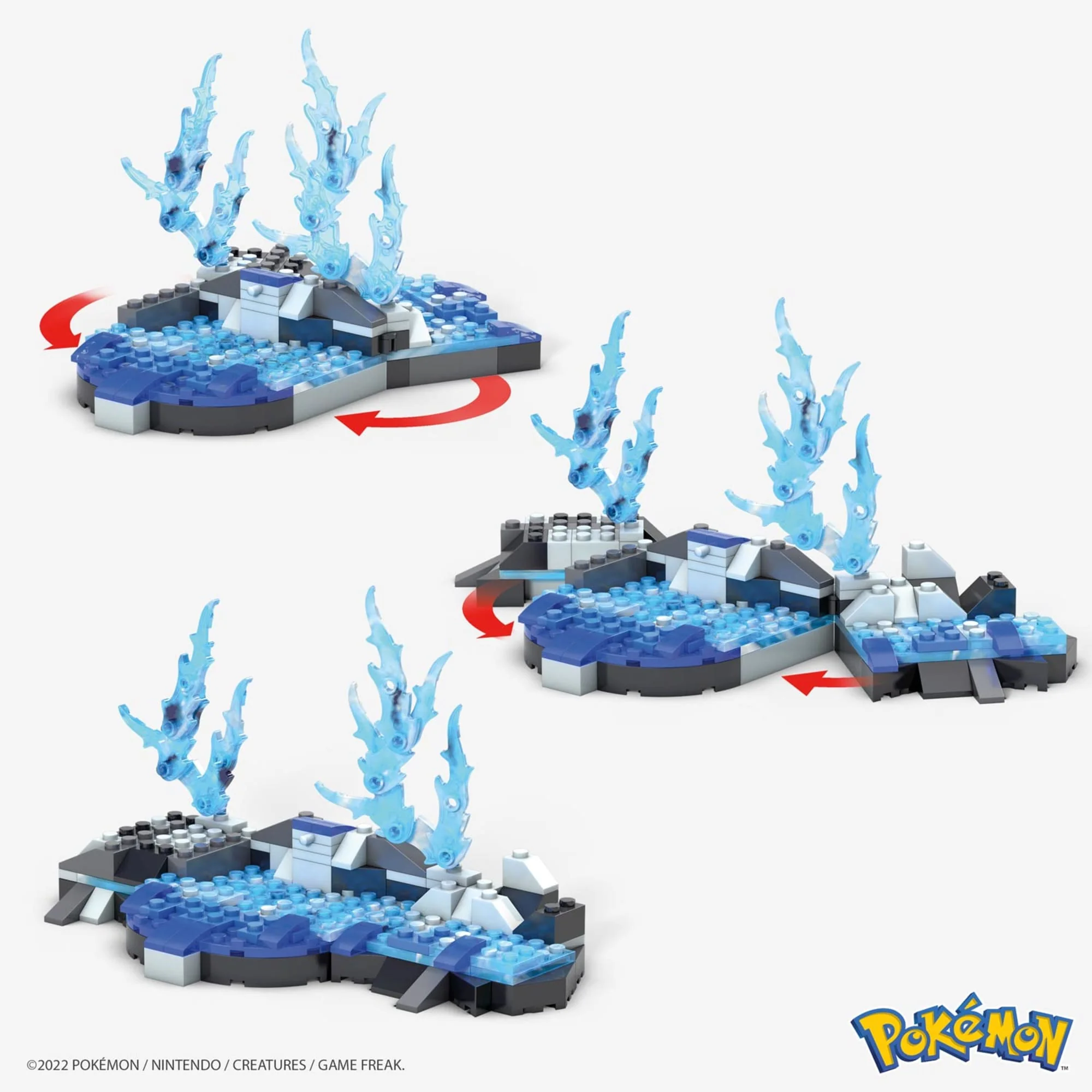 MEGA Construx Pokemon Squirtle Evolution Construction Set - Image 10