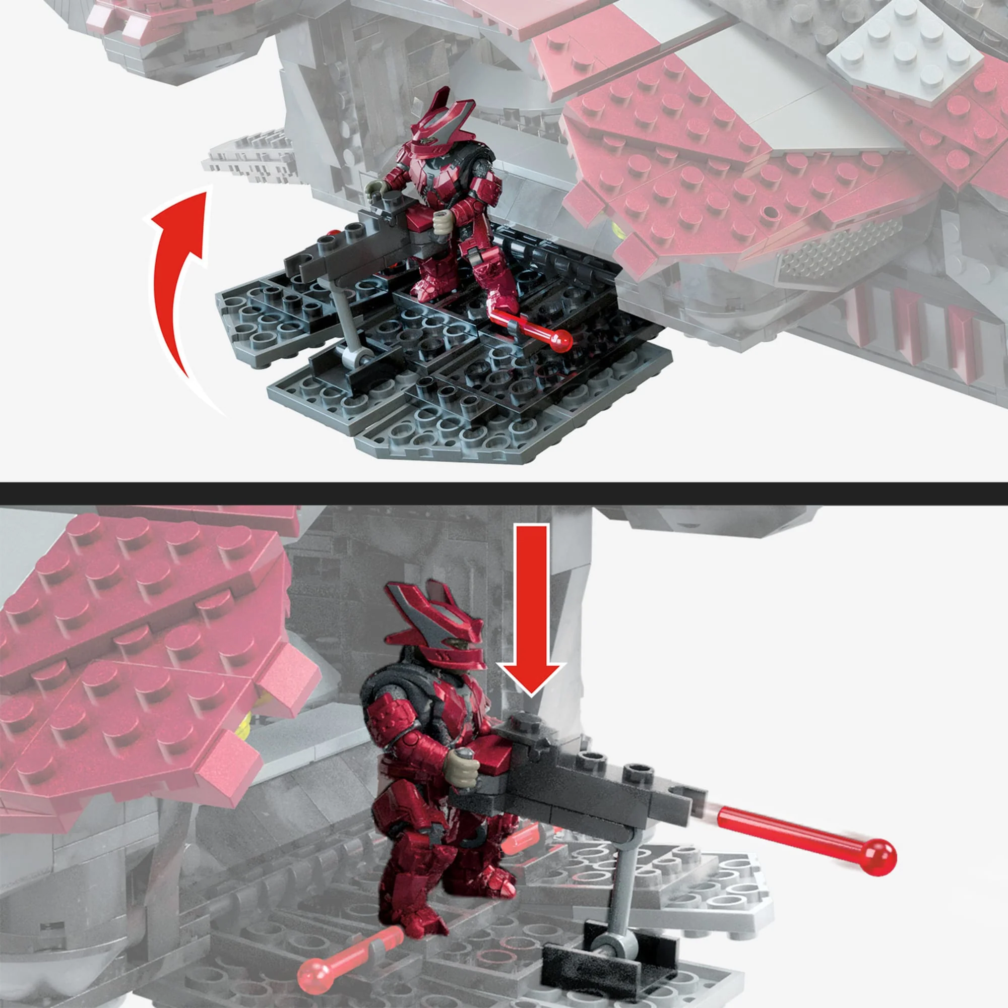 MEGA Halo Banished Phantom Building Set - Image 5