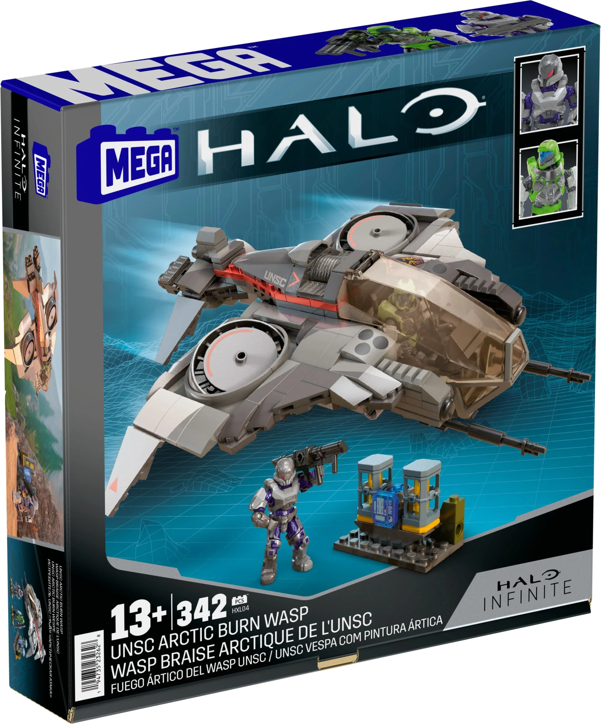 MEGA Halo UNSC Arctic Burn Wasp Building Toy Kit - Image 10