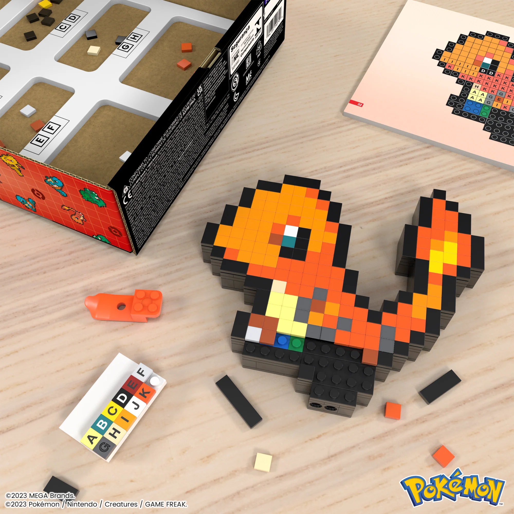 Pokémon Charmander Building Set by MEGA - Image 4