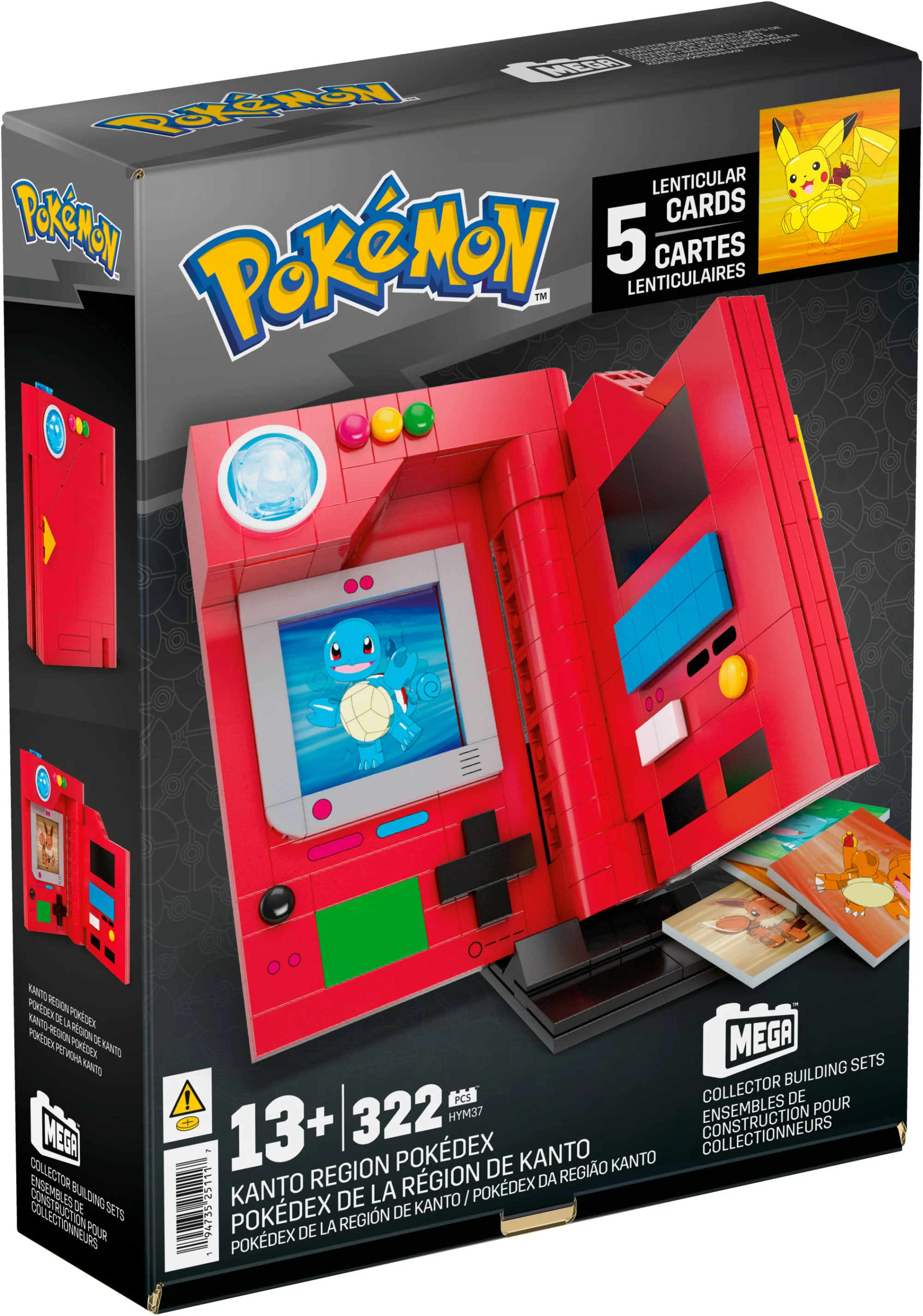 MEGA Pokémon Kanto Region Pokédex Building Kit - Image 8