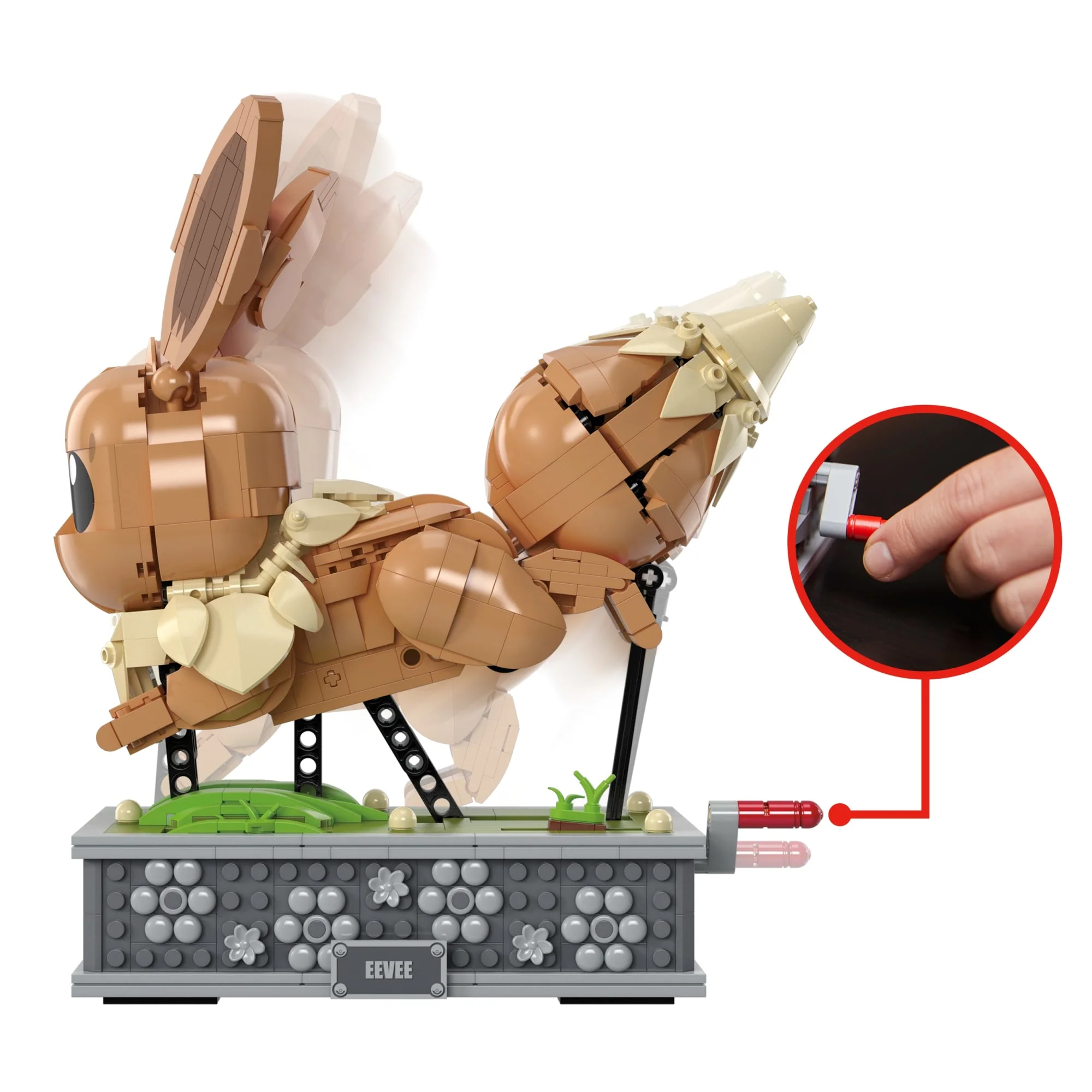 MEGA Pokémon Motion Eevee Building Set - Image 3