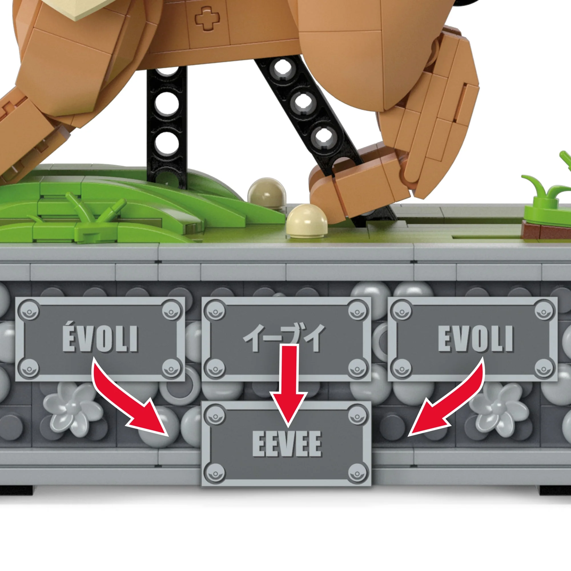 MEGA Pokémon Motion Eevee Building Set - Image 4